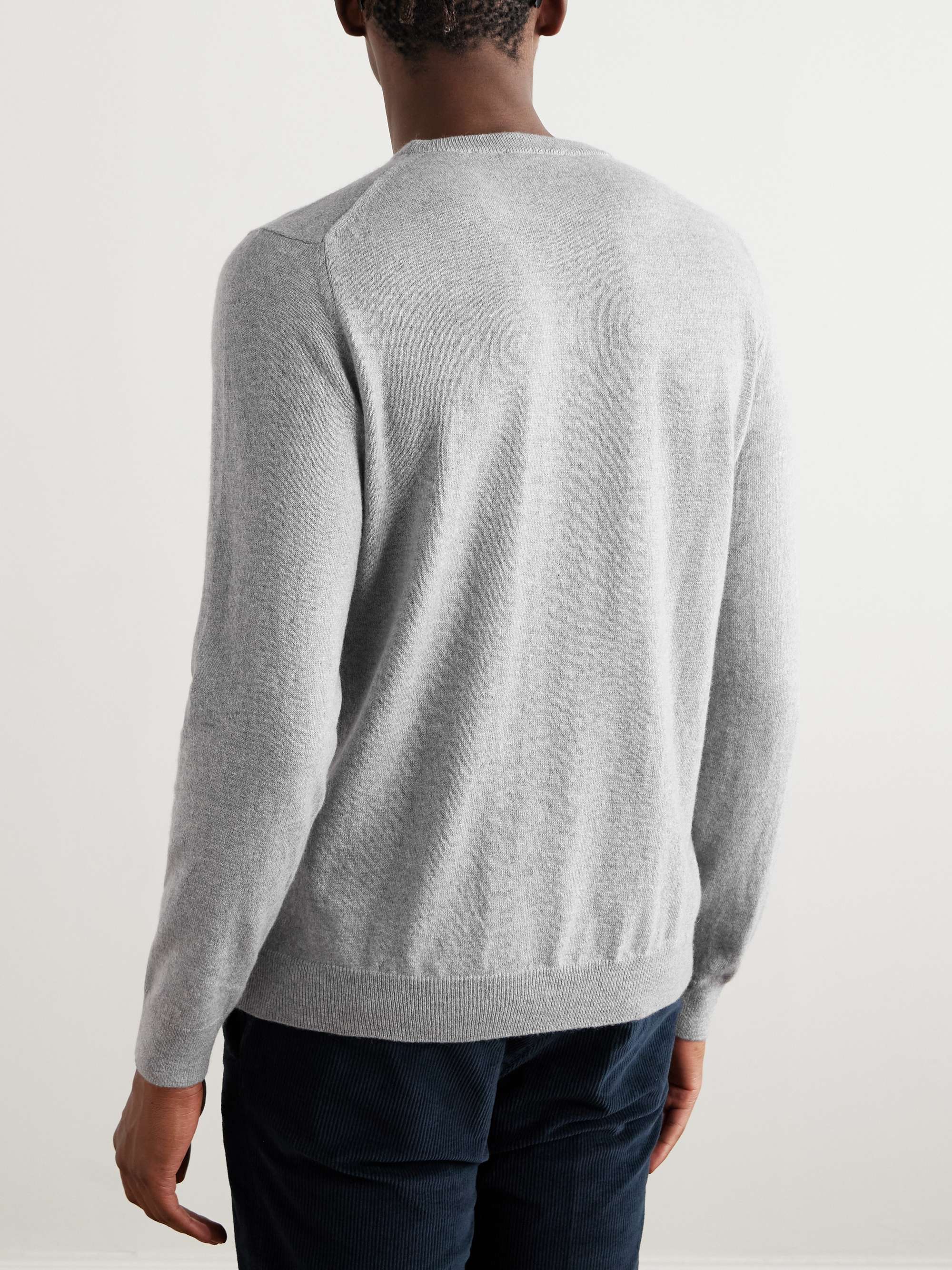 Zanone Virgin Wool and Cashmere-Blend Sweater view