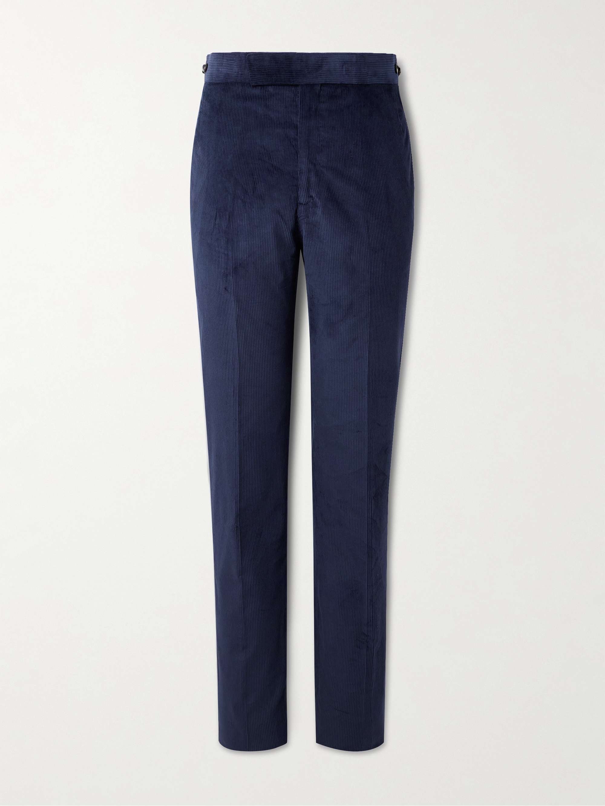 Sebastian Straight-Leg Cotton-Corduroy Suit Trousers hero visual