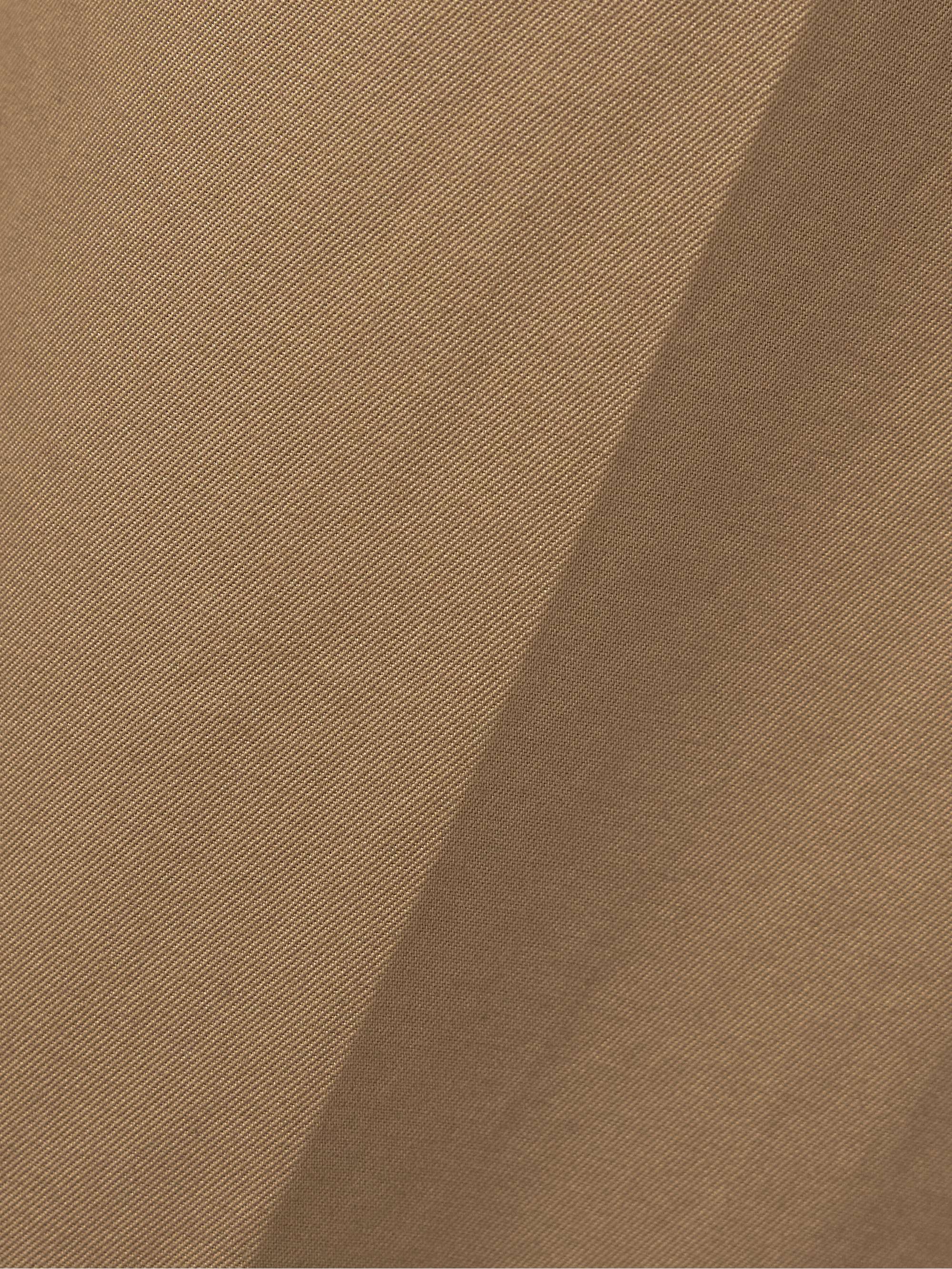 Alfidis pleated brushed cotton and cashmere-blend twill wide-leg pants view
