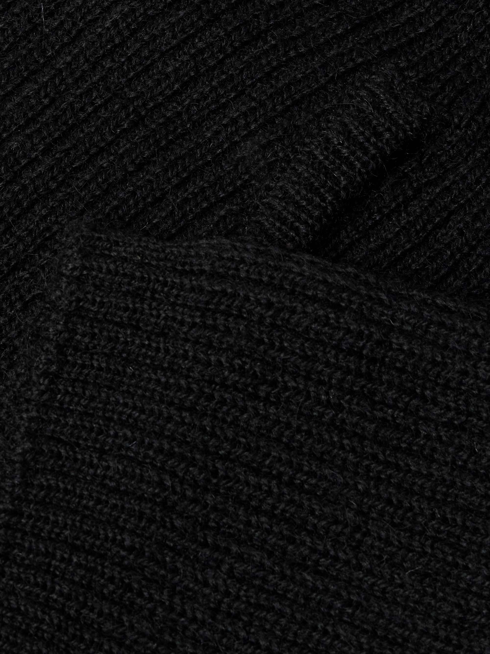 Level Ribbed Wool Hoodie view