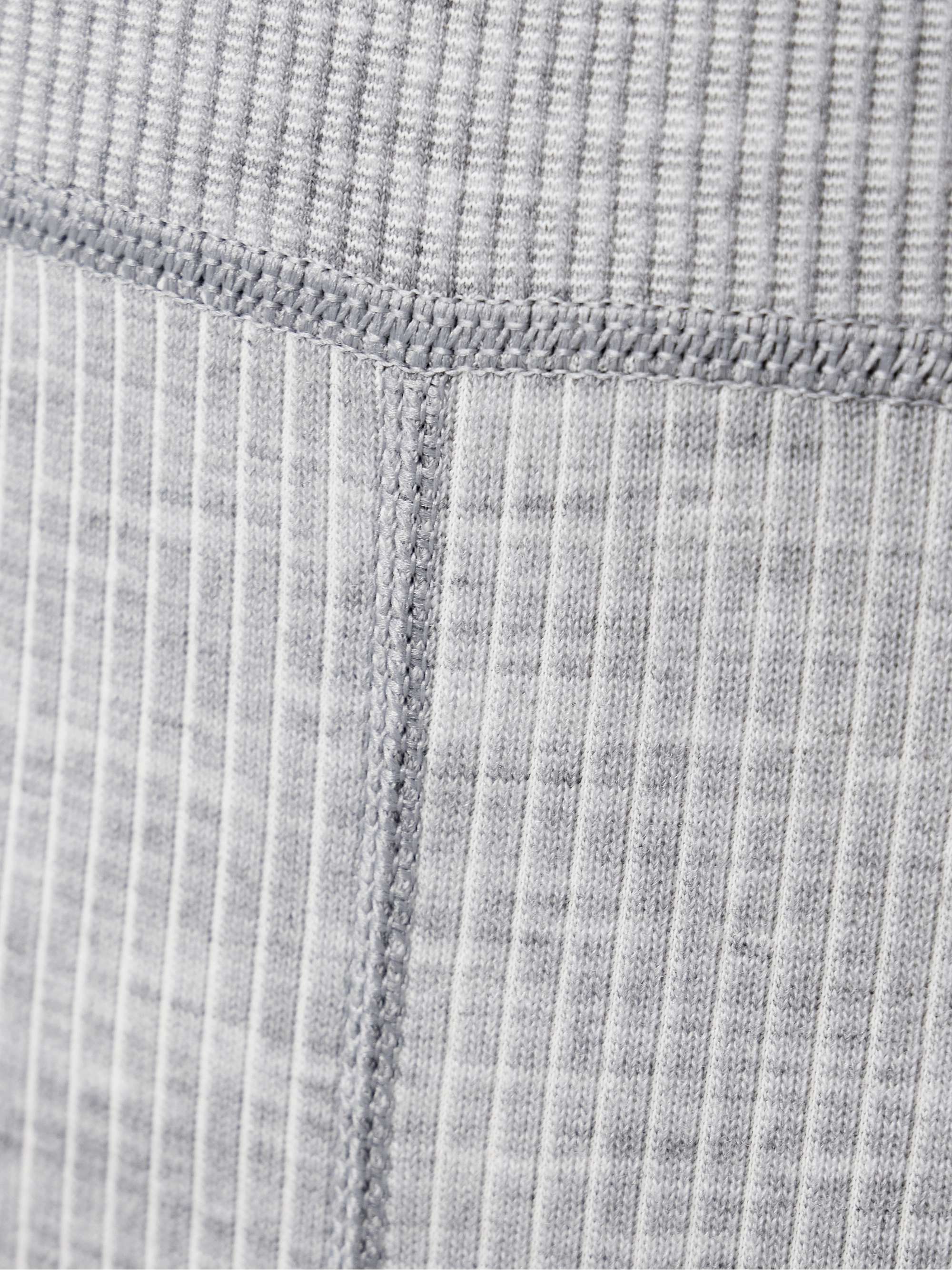 Stowe ribbed wool-blend leggings view