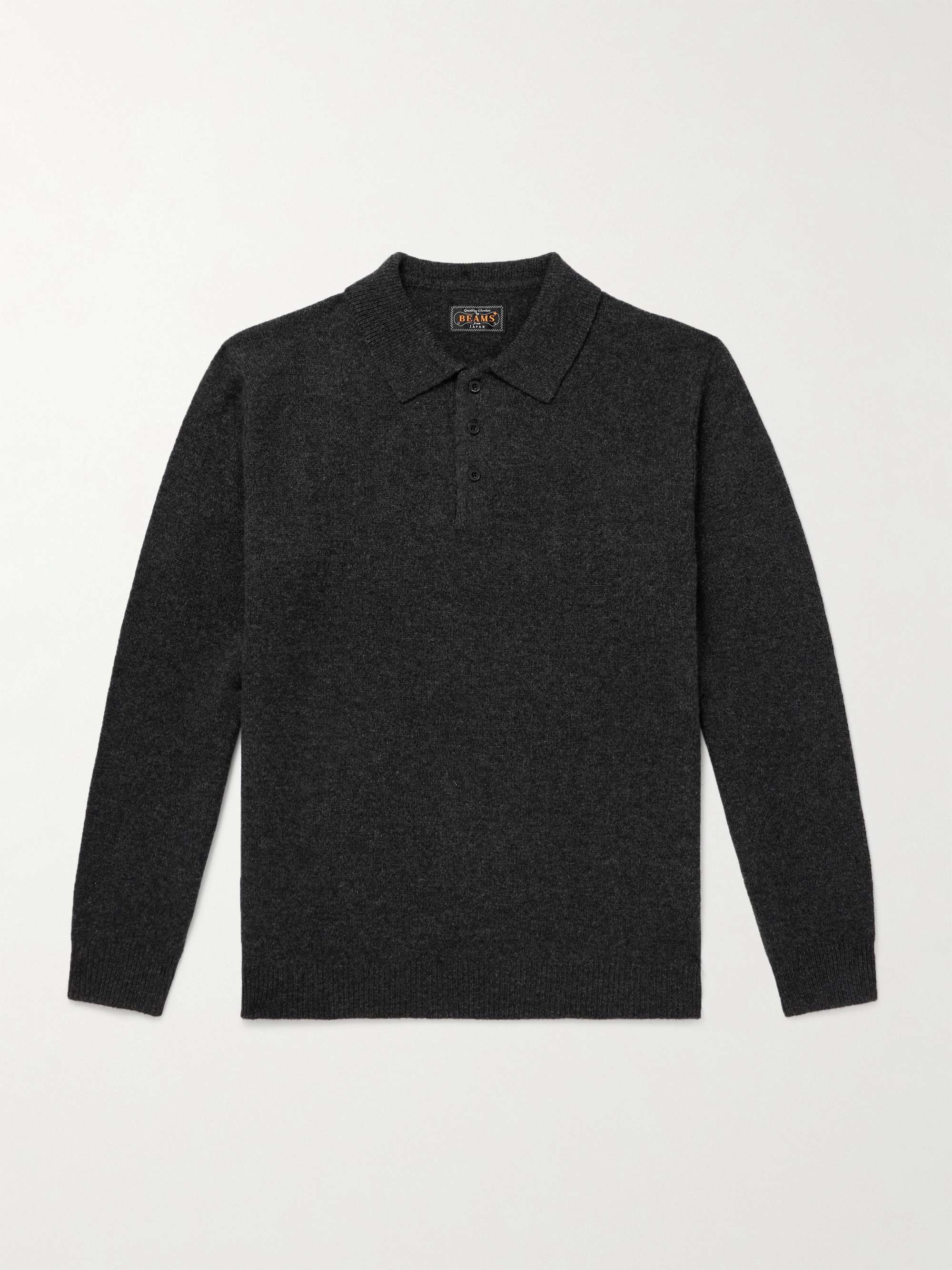 Wool Polo Shirt hero visual