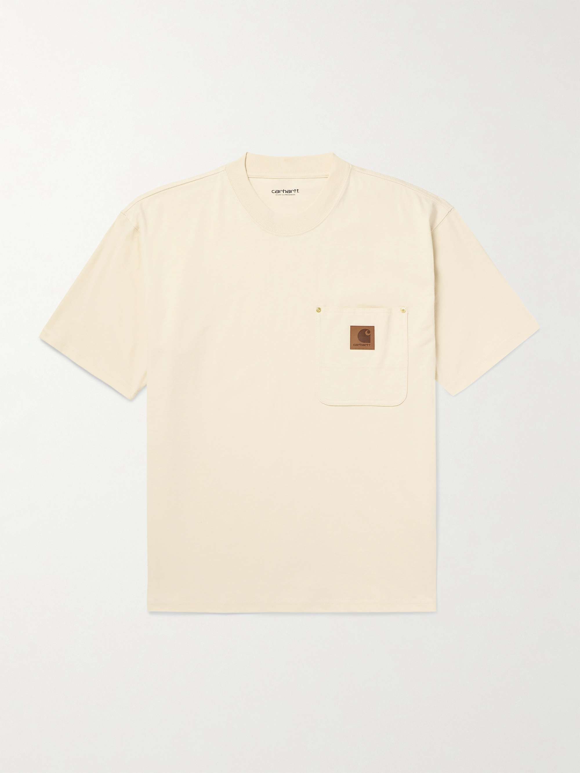 Eldon Logo-Appliquéd Organic Cotton-Jersey T-Shirt hero visual