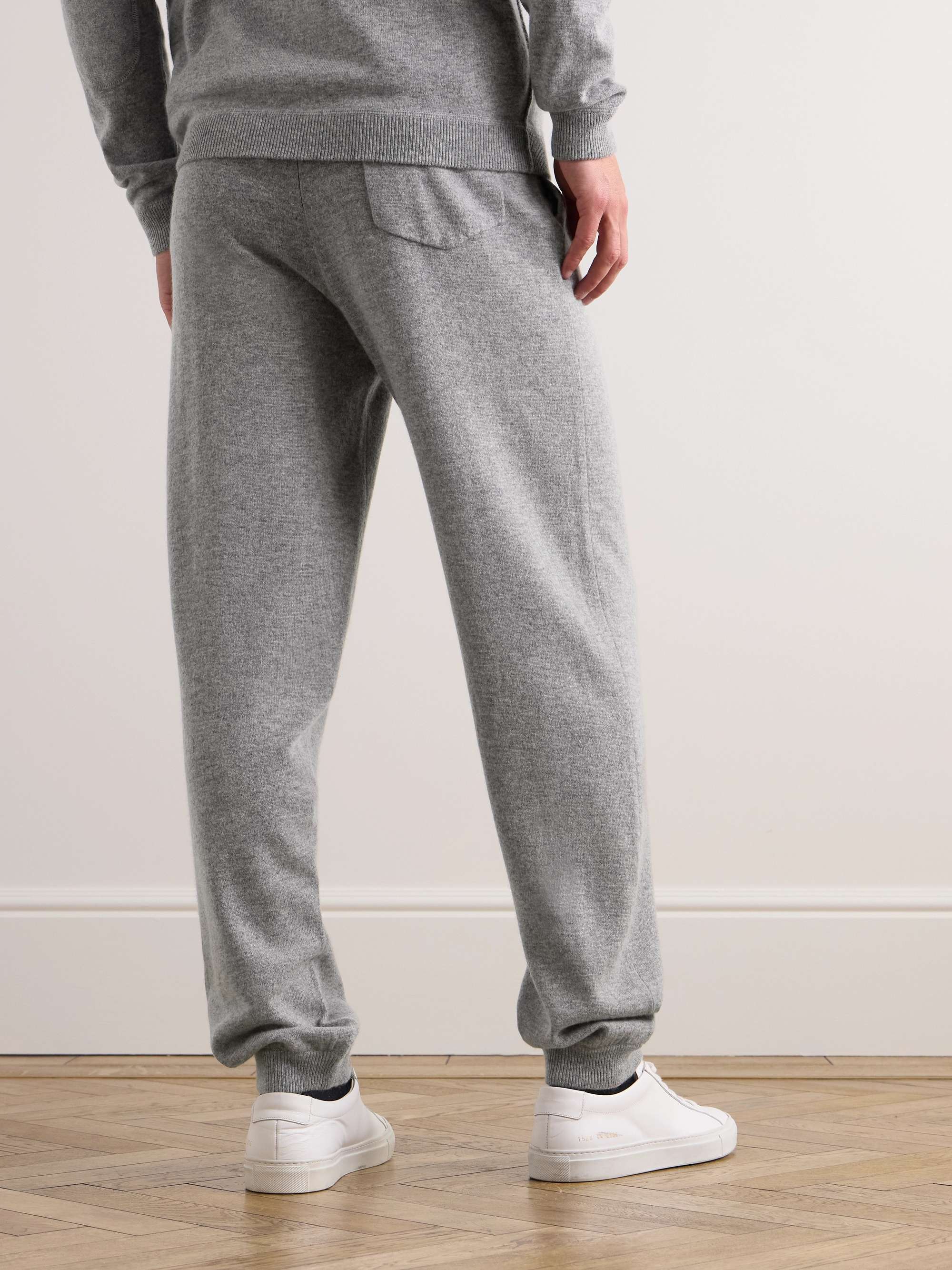 Virgin Wool and Cashmere-Blend Sweatpants view
