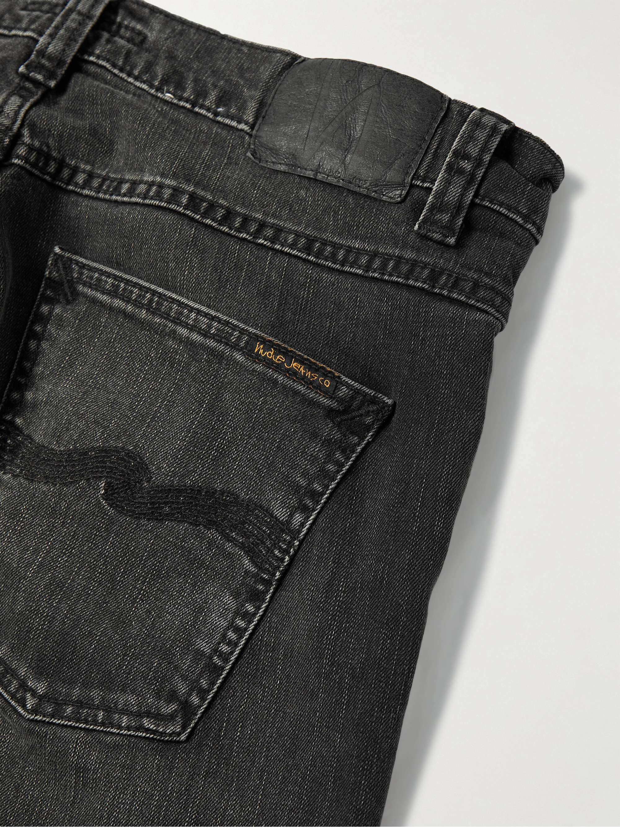 Slim-Fit Stretch-Cotton Jeans view