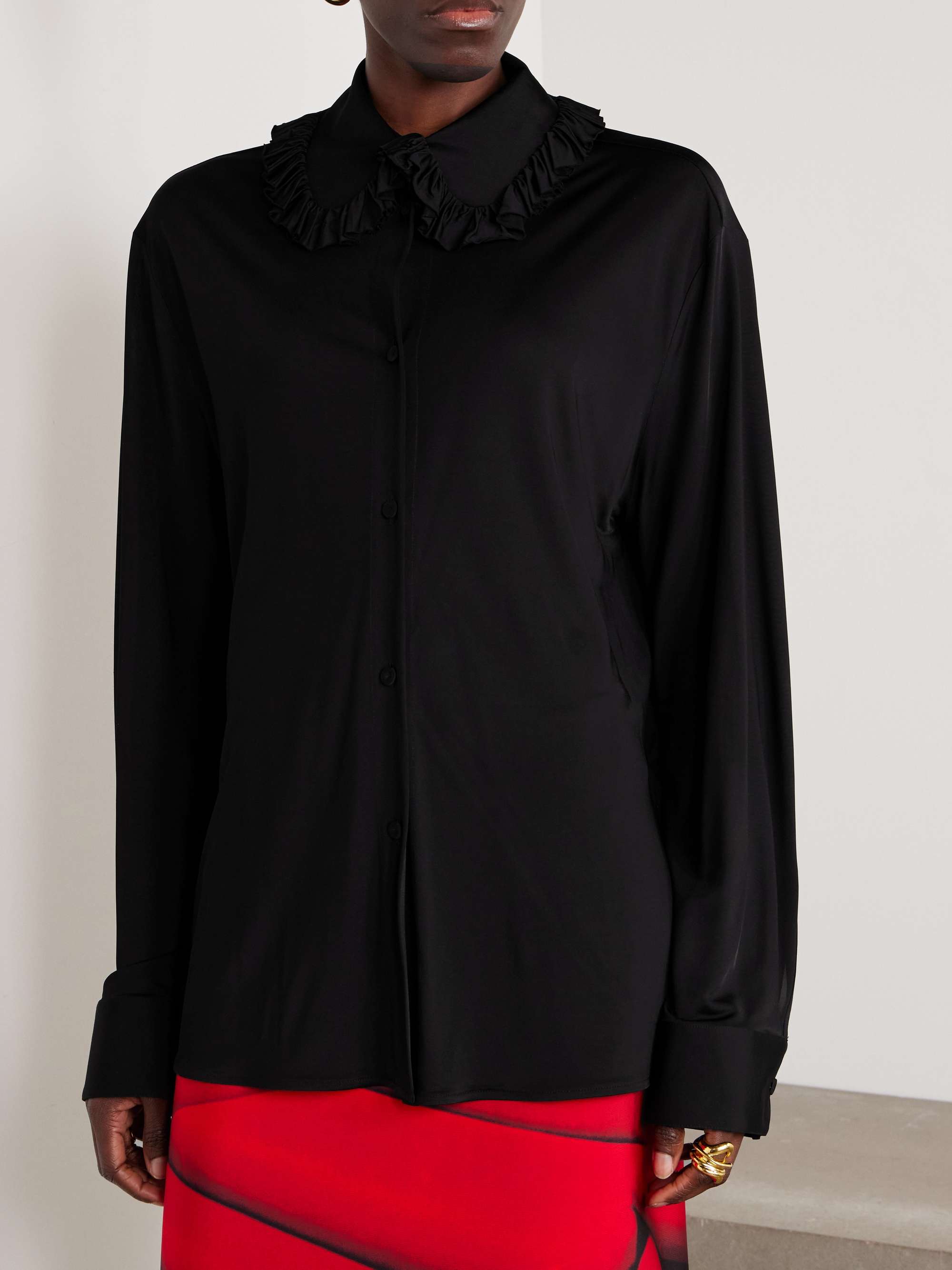 Crepe blouse view