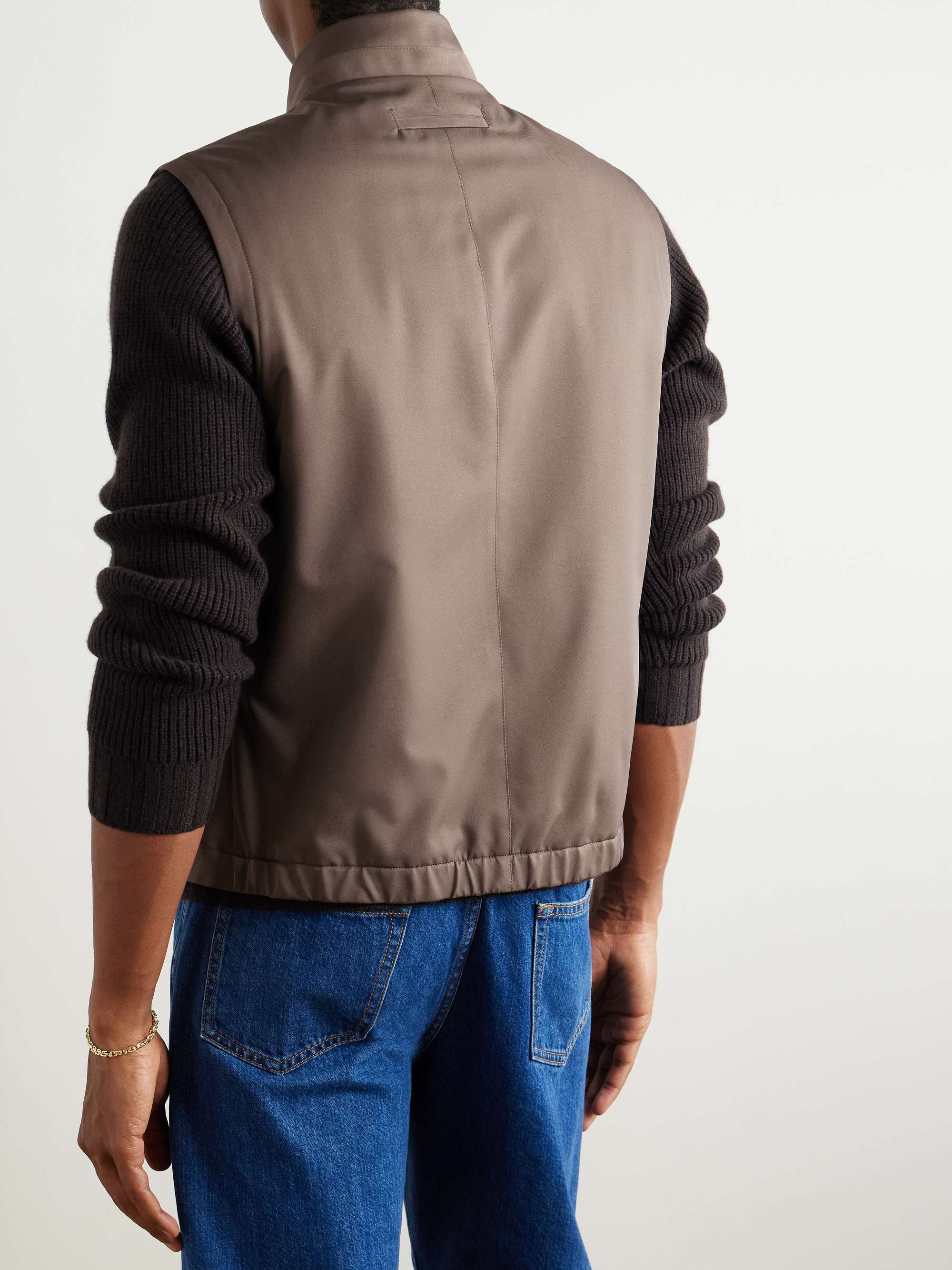 Slim-Fit Shell Gilet view