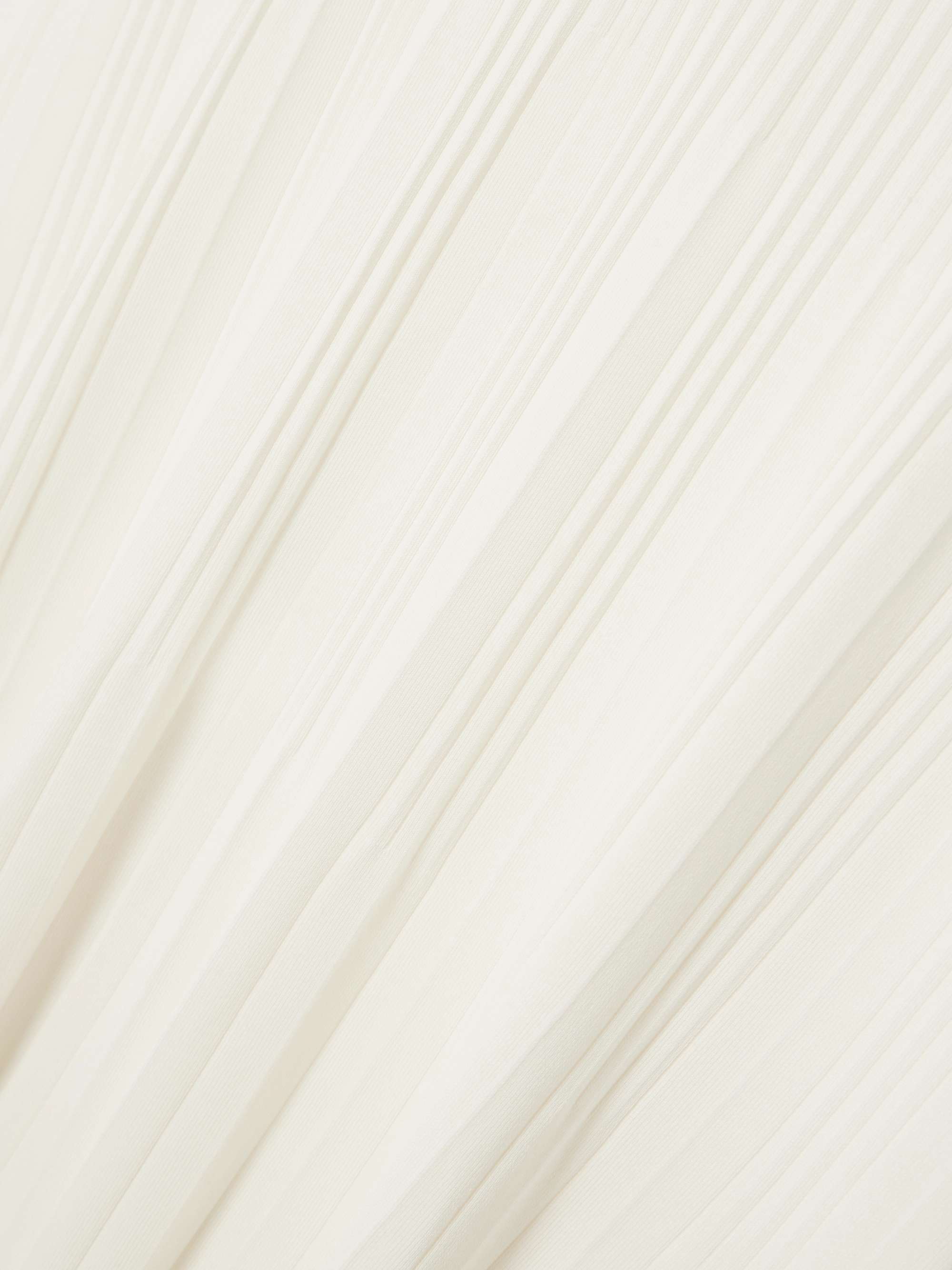 Ribbed-knit midi dress view