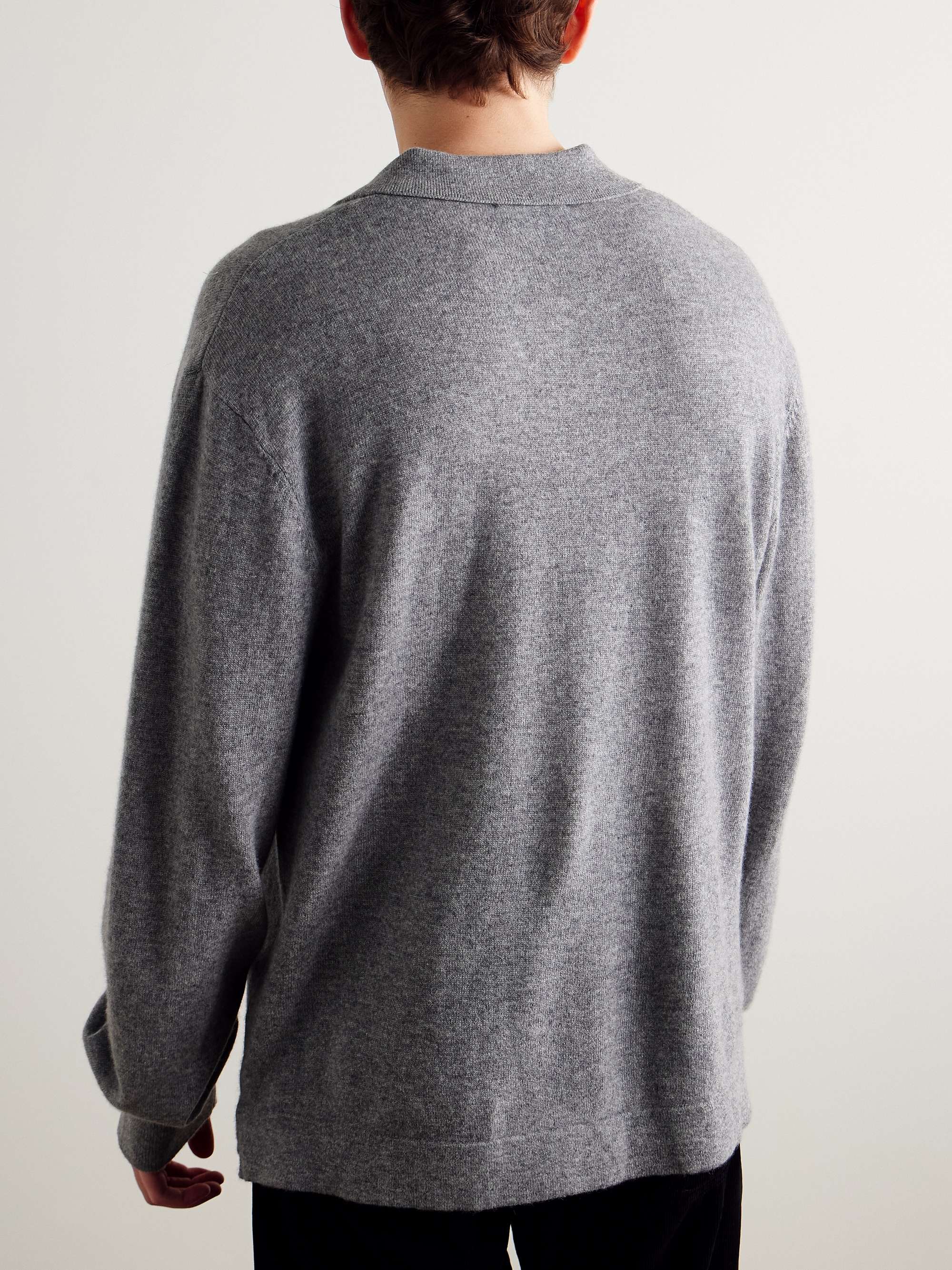 Simone Cashmere Polo Shirt view