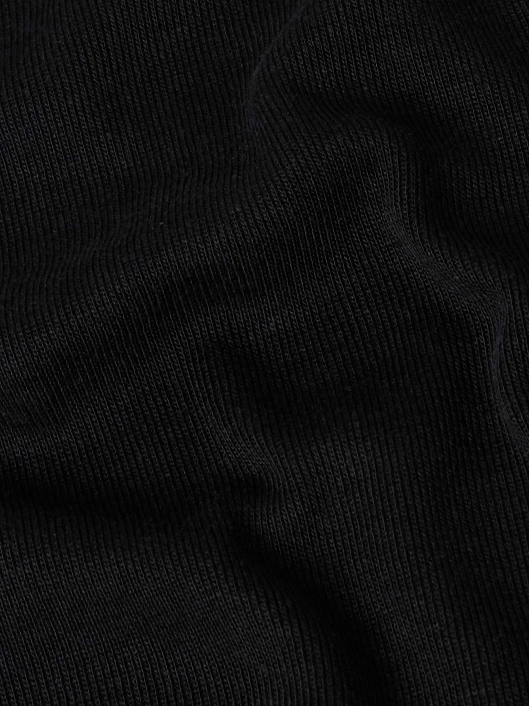 Placed Rib Slim-Fit Lyocell and Cotton-Blend Jersey T-Shirt view