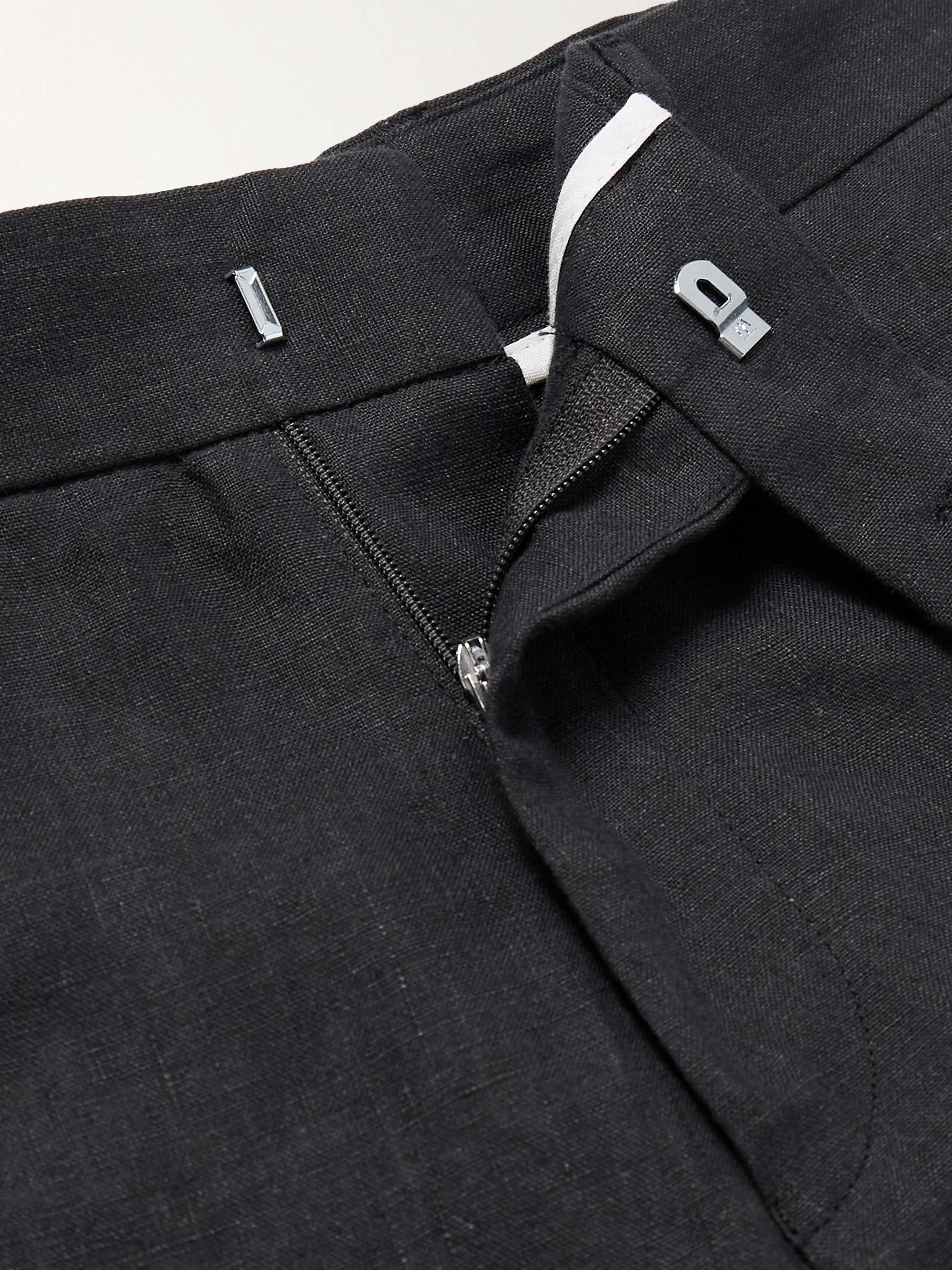Affonso Tapered Linen Suit Trousers view