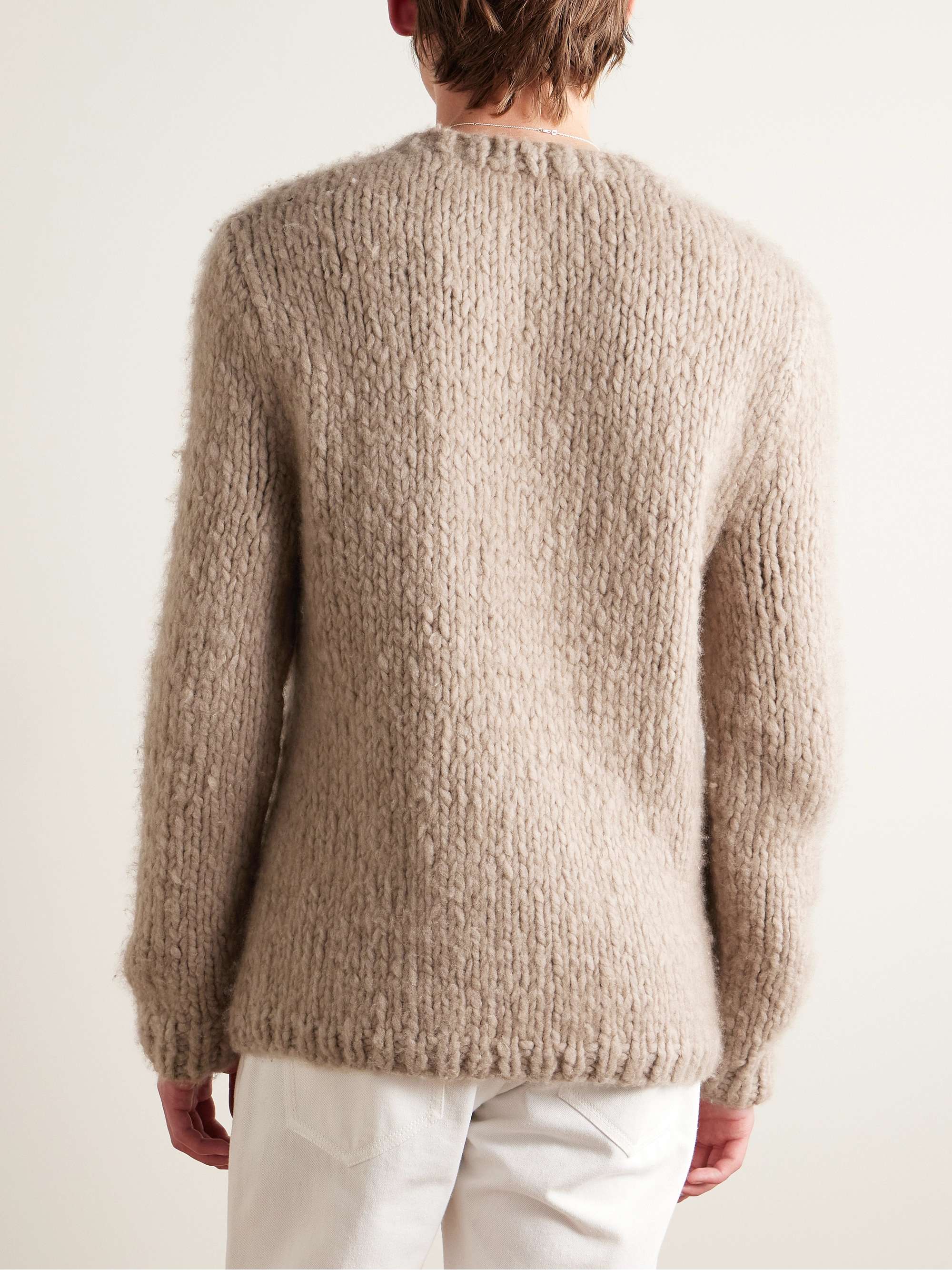 Lawrence Brushed-Cashmere Sweater view