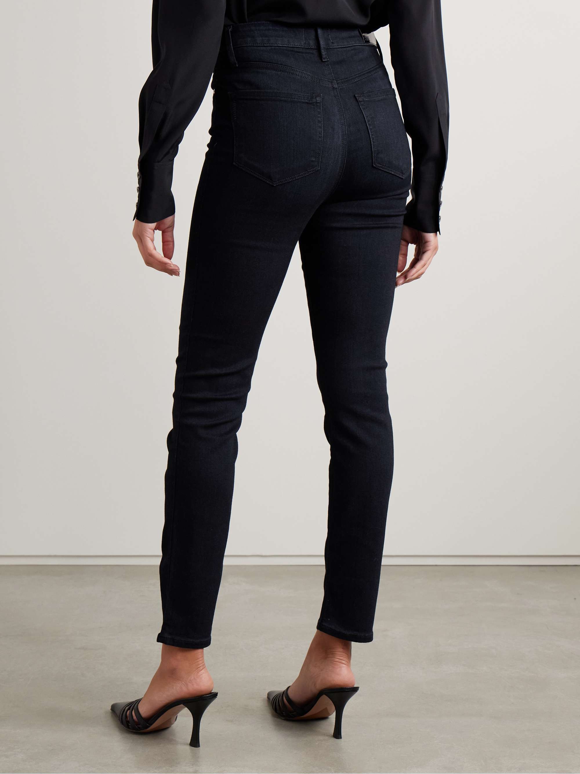 Gemma high-rise skinny jeans view