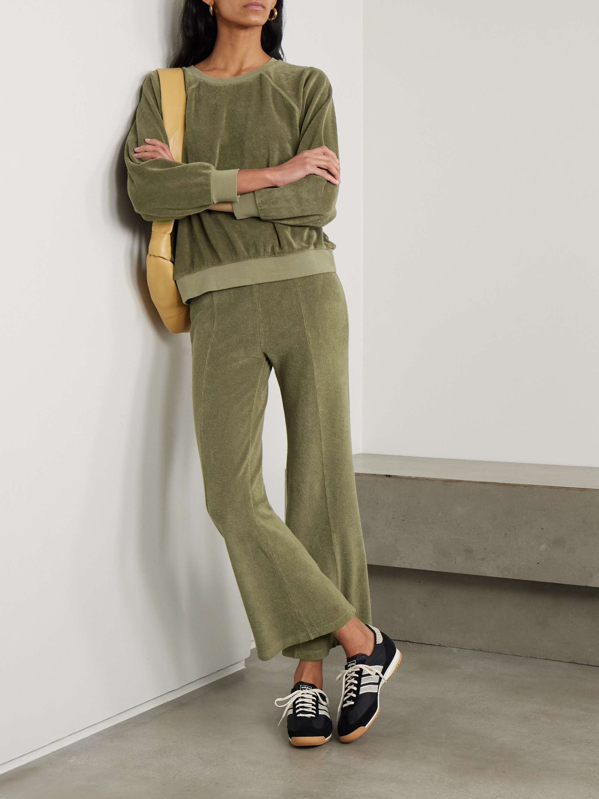 Samos cotton-blend terry sweatshirt view