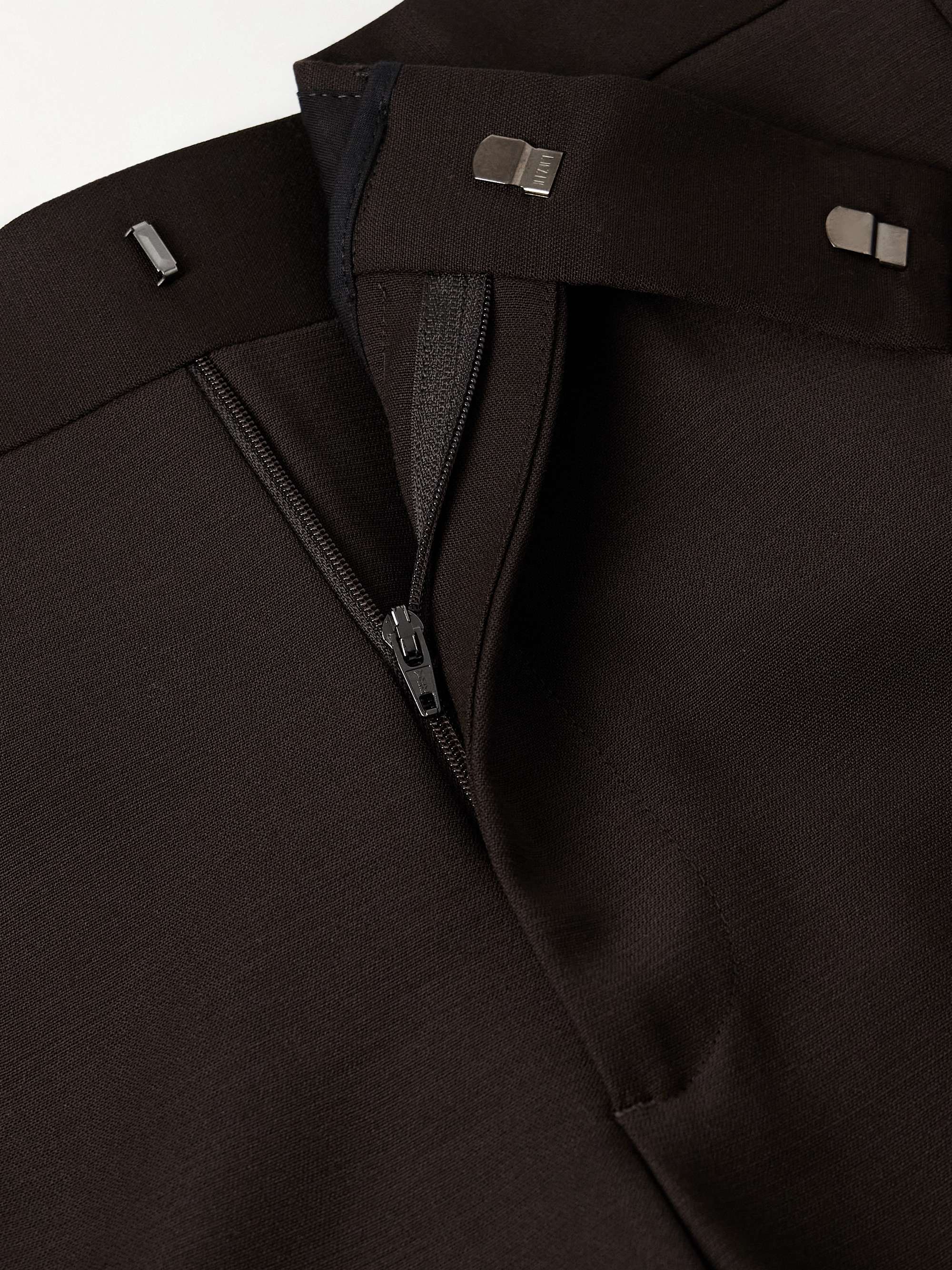Sebastian Slim-Fit Straight-Leg Wool Suit Trousers view