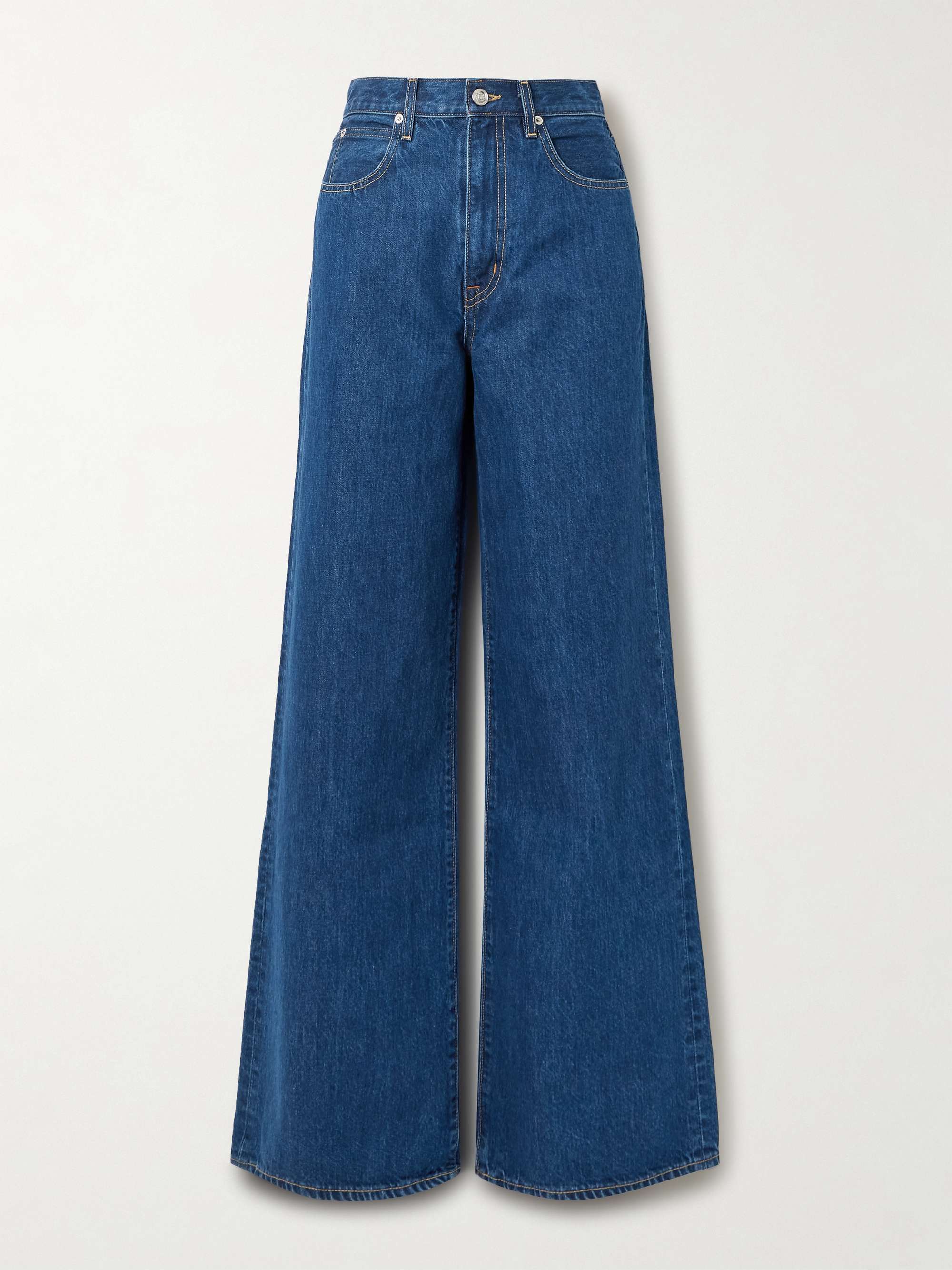 Eva high-rise wide-leg jeans hero visual