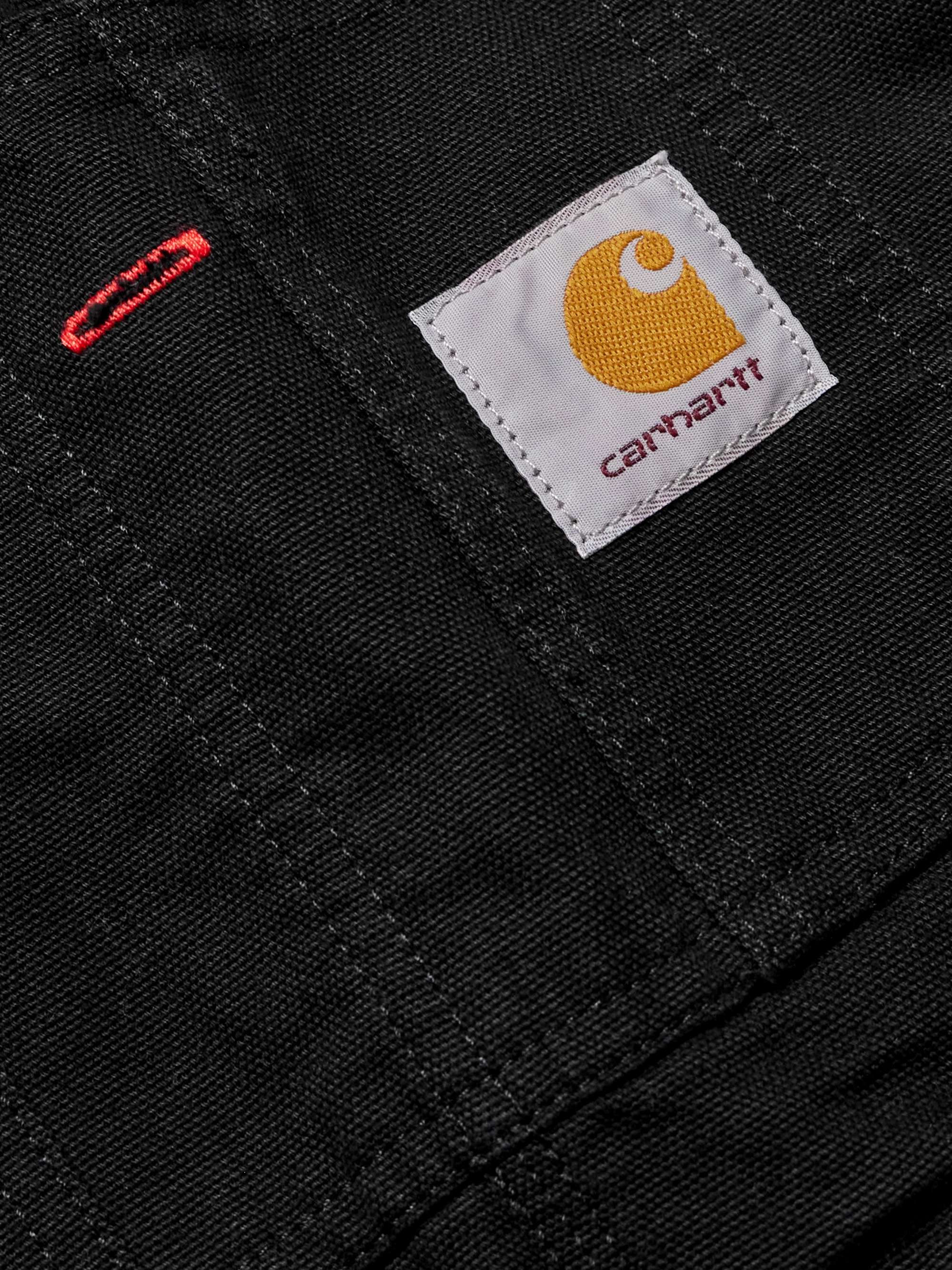 Straight-Leg Cotton-Canvas Overalls view