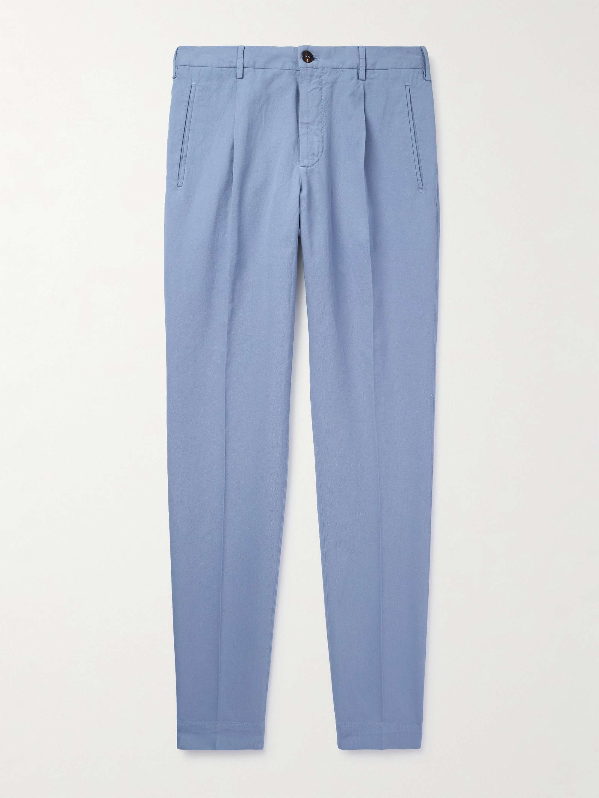 Venezia 1951 Tapered Pleated Ice Crêpe Trousers hero visual
