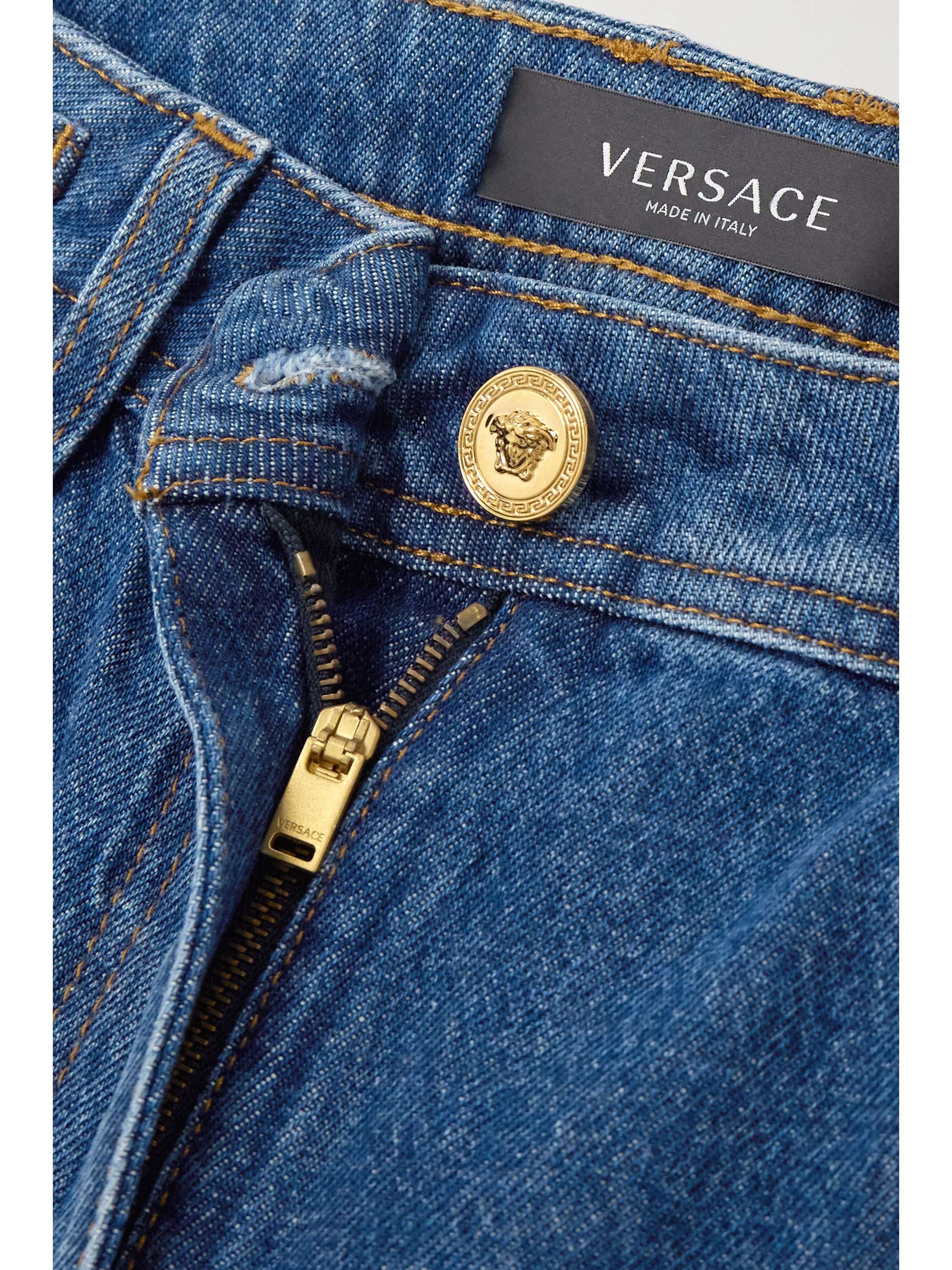 Icons medusa '95 high-rise straight-leg jeans view