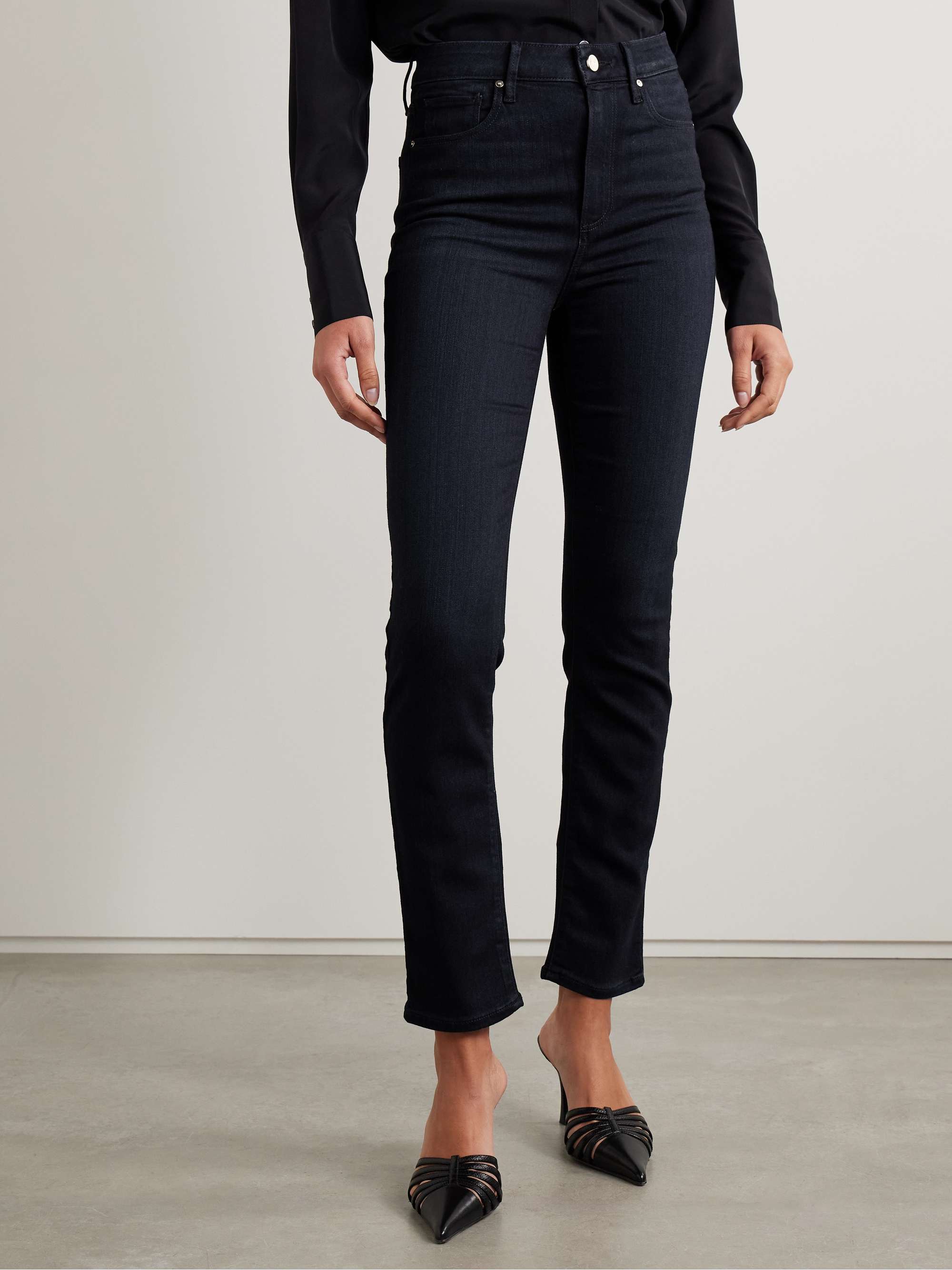 Gemma high-rise skinny jeans view