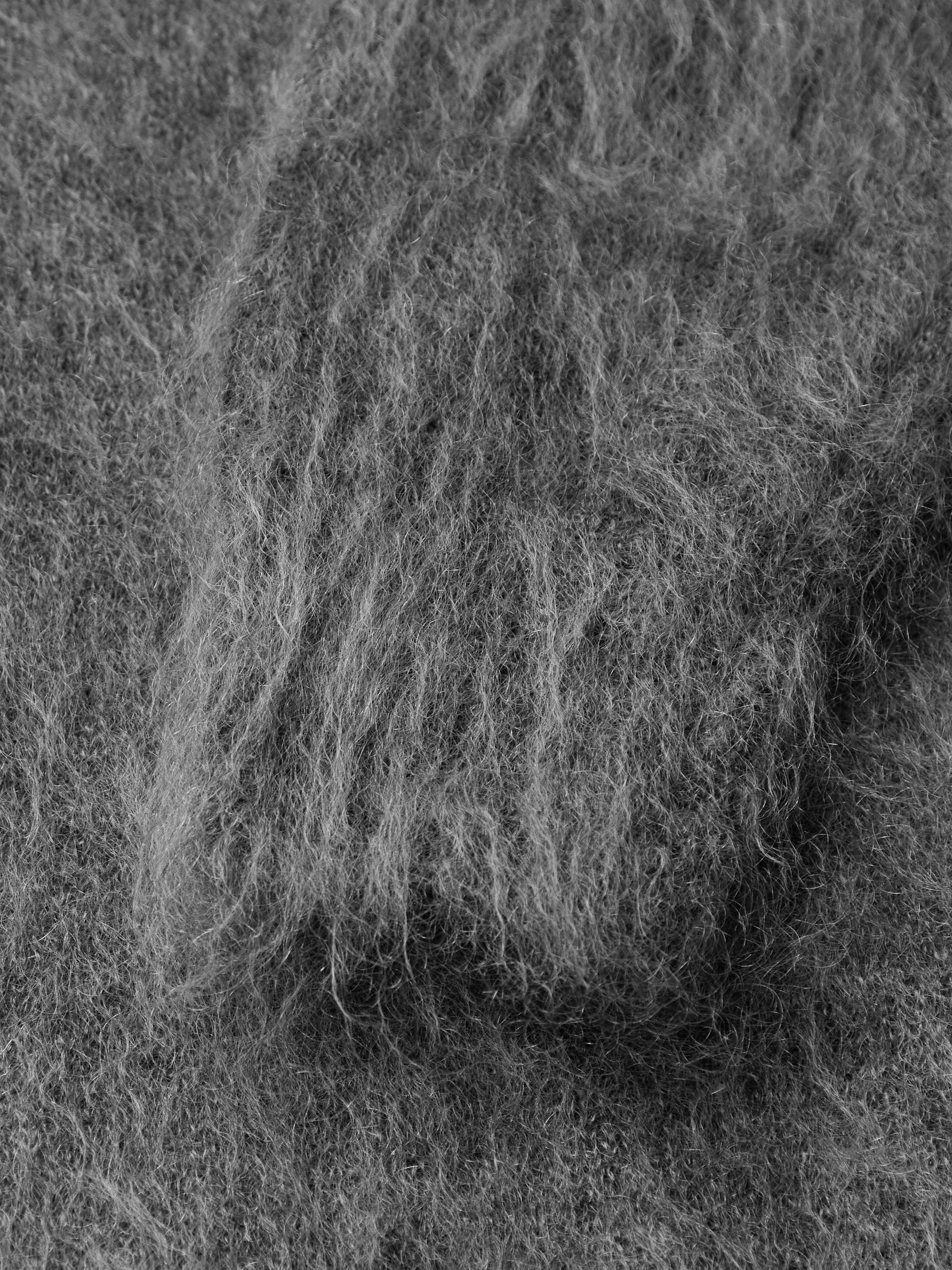 Mohair-Blend Rollneck Sweater view