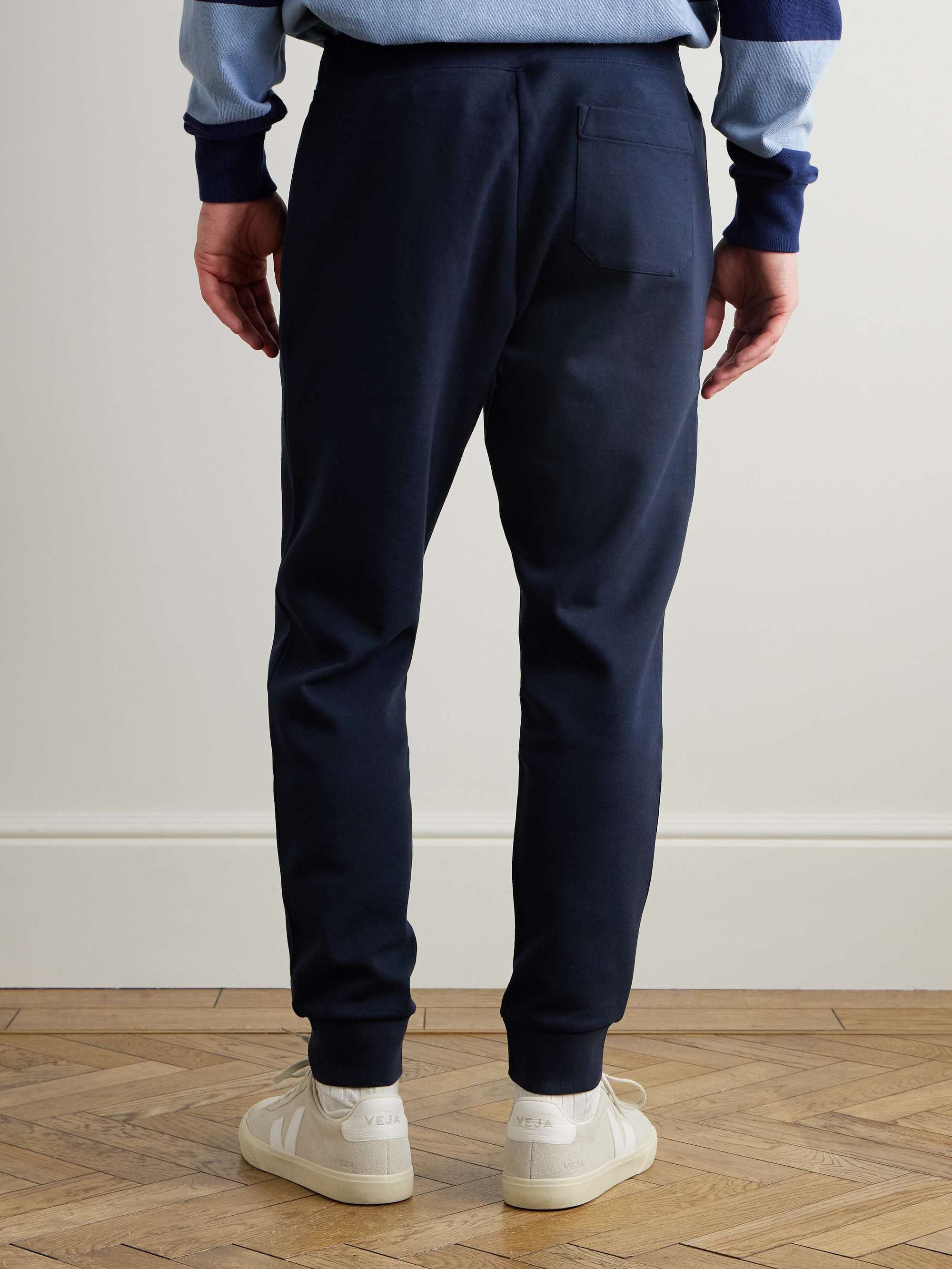 Slim-Fit Tapered Jersey Sweatpants view