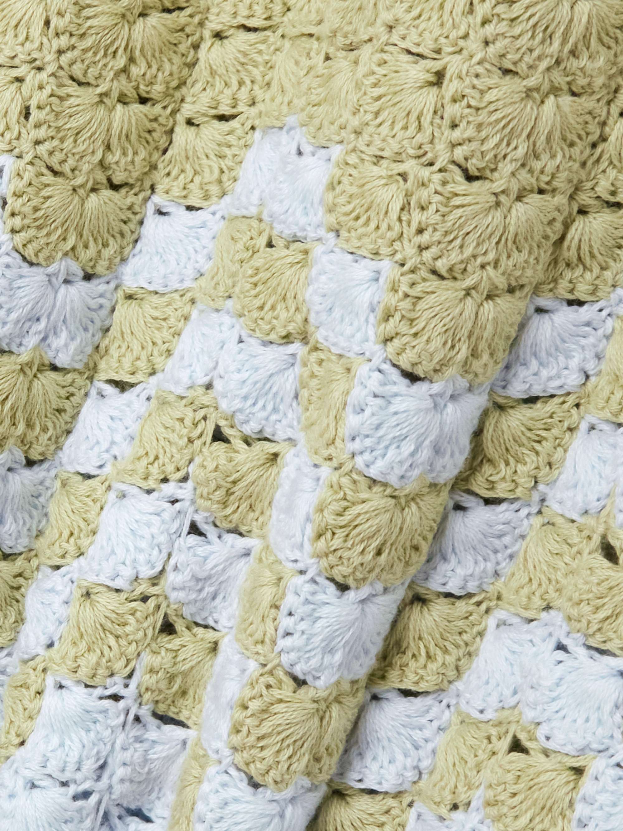 Marea crocheted cotton maxi dress view