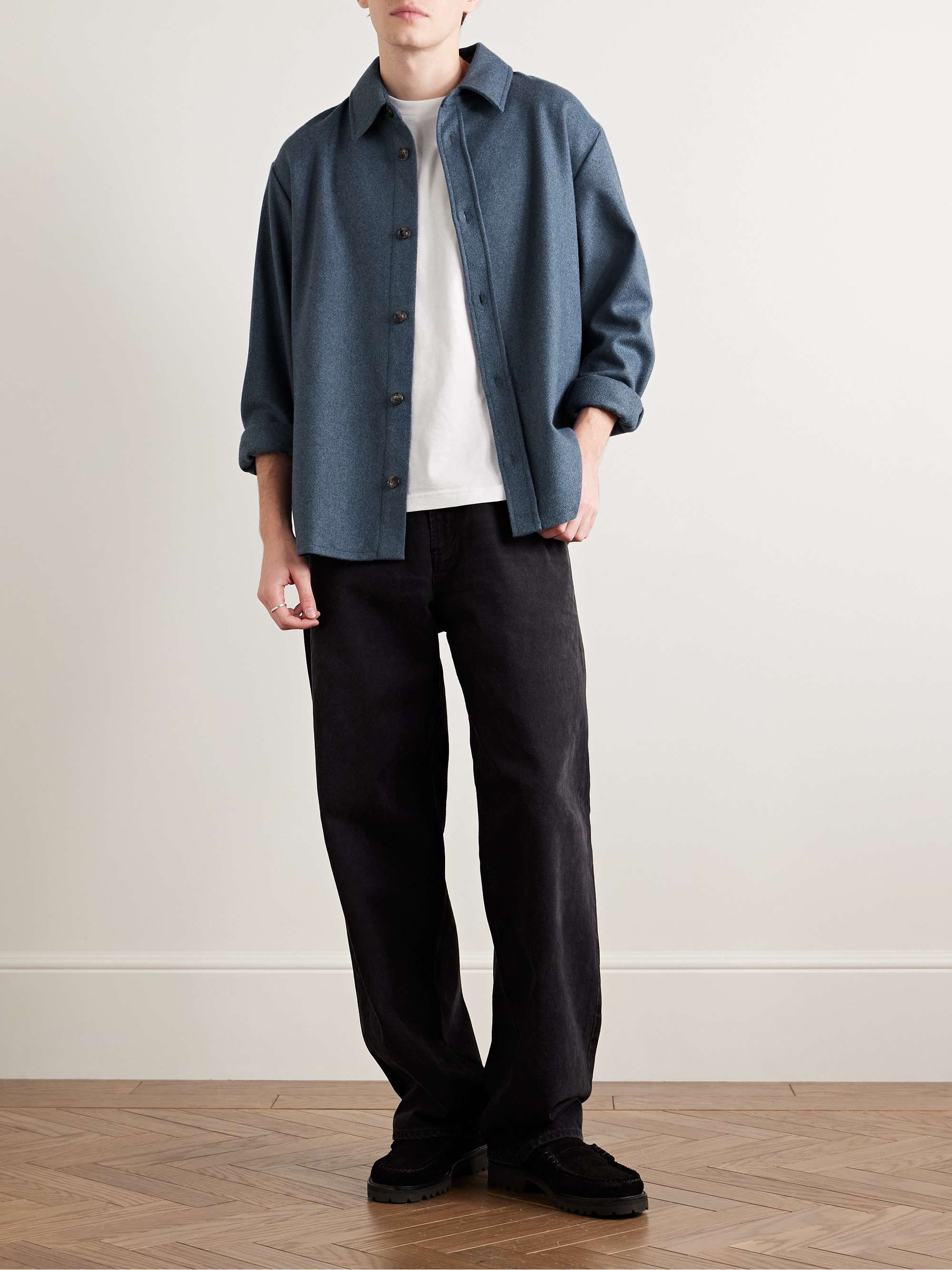 Bobby Wool-Blend Flannel Shirt view