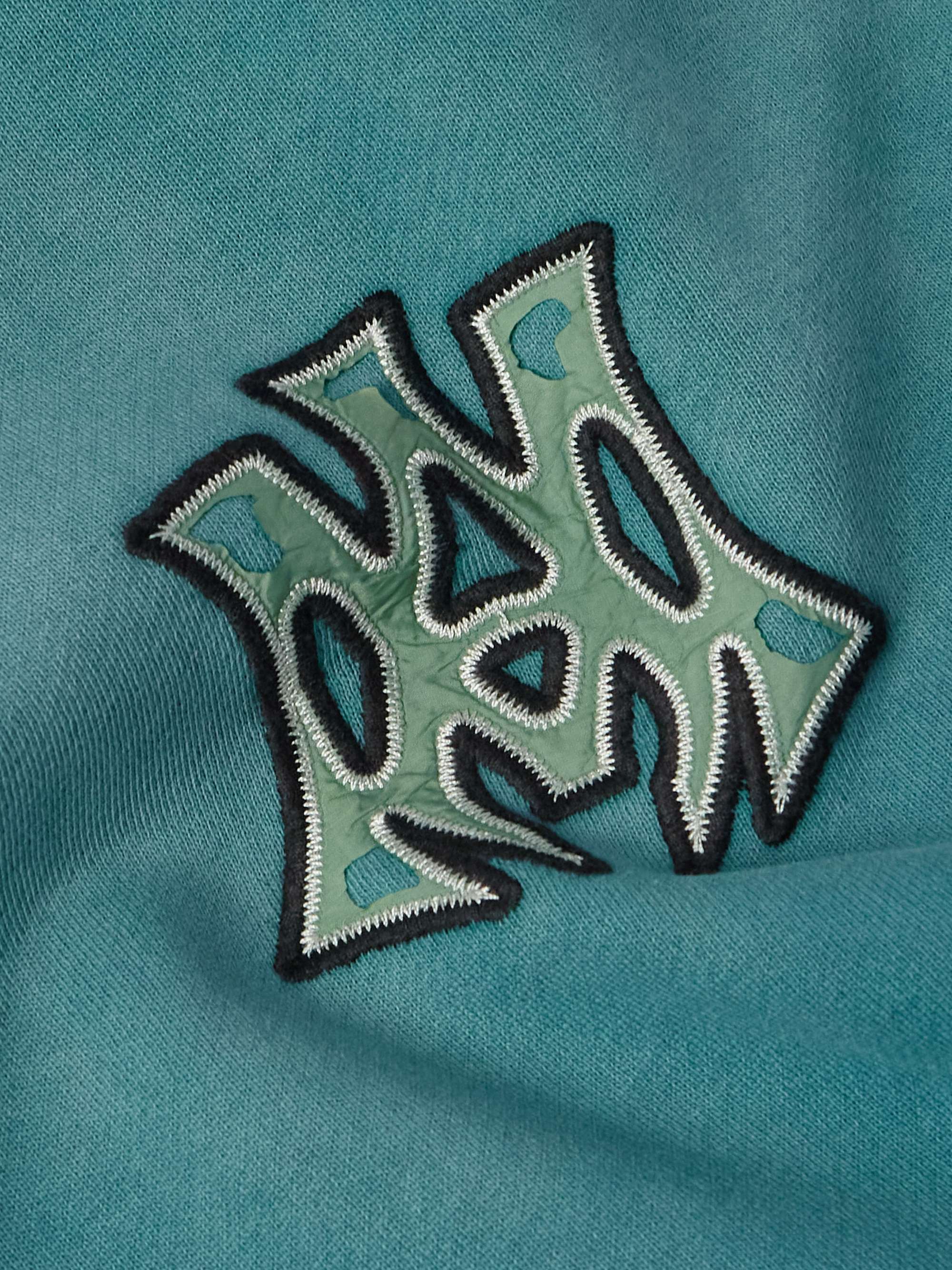 Hollywood Logo-Appliquéd Cotton-Jersey Hoodie view