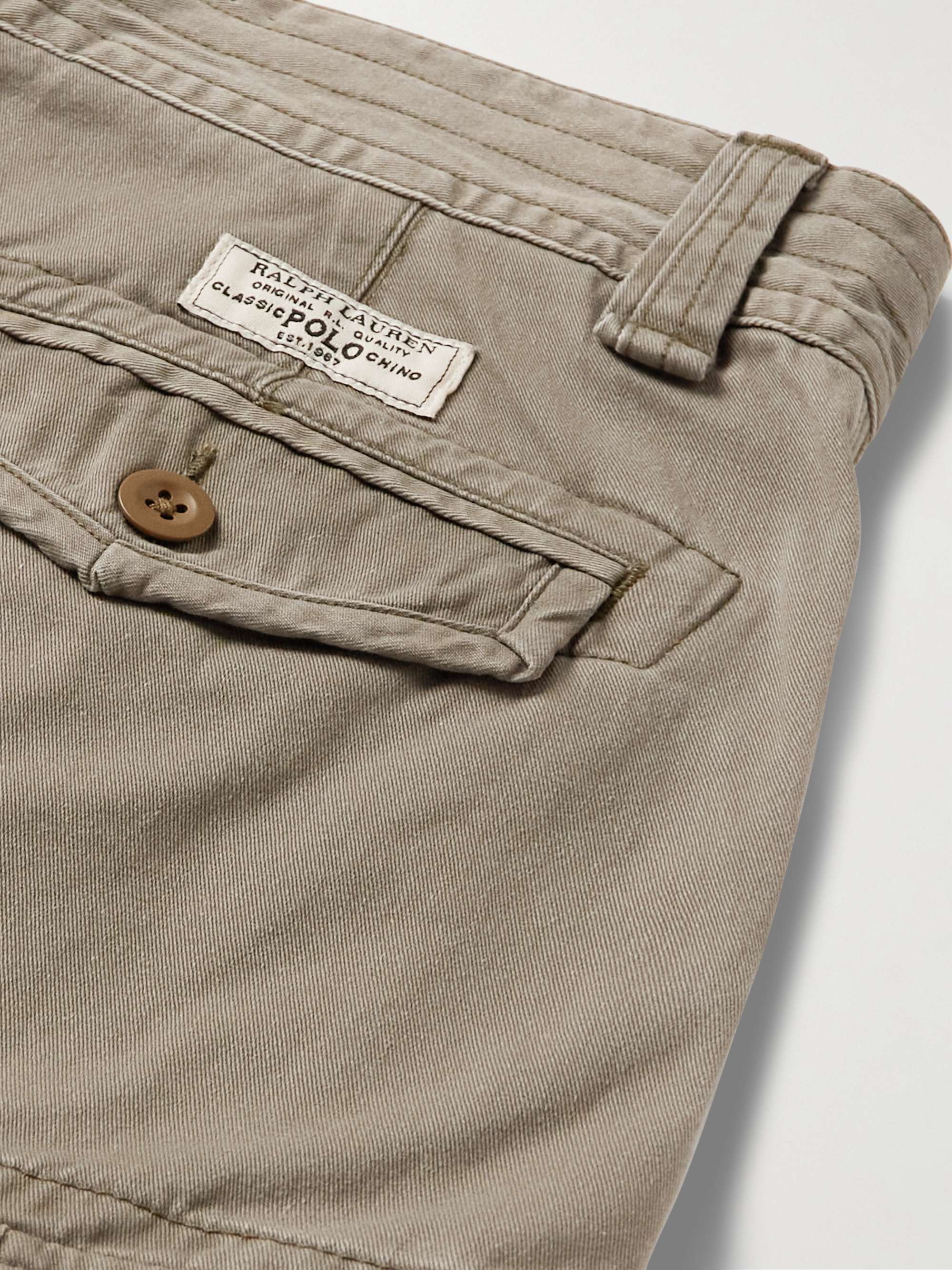 Gellar Straight-Leg Cotton-Canvas Cargo Shorts view