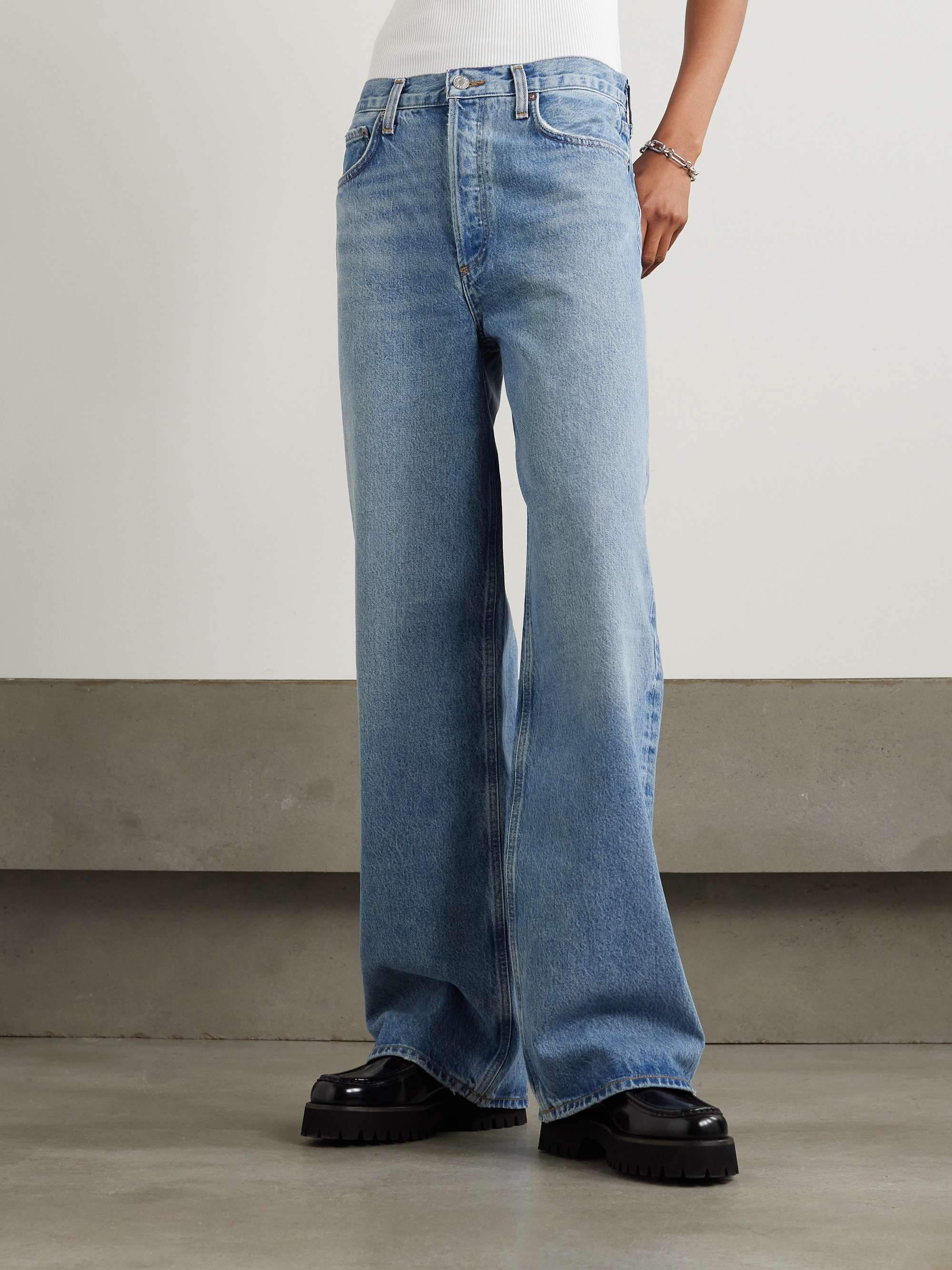 Low Slung Puddle jeans view