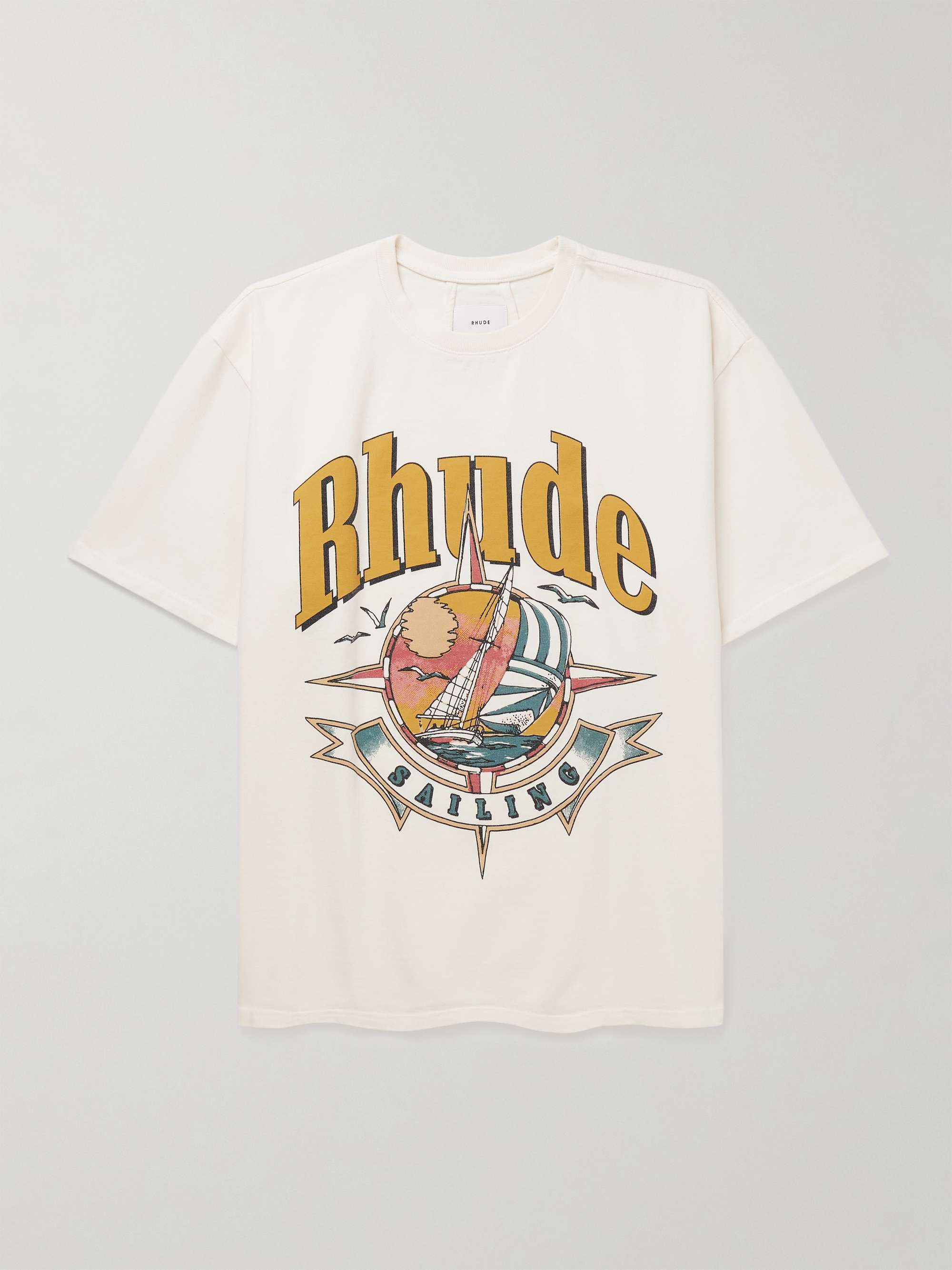 Port De Rhude Logo-Print Cotton-Jersey T-Shirt hero visual