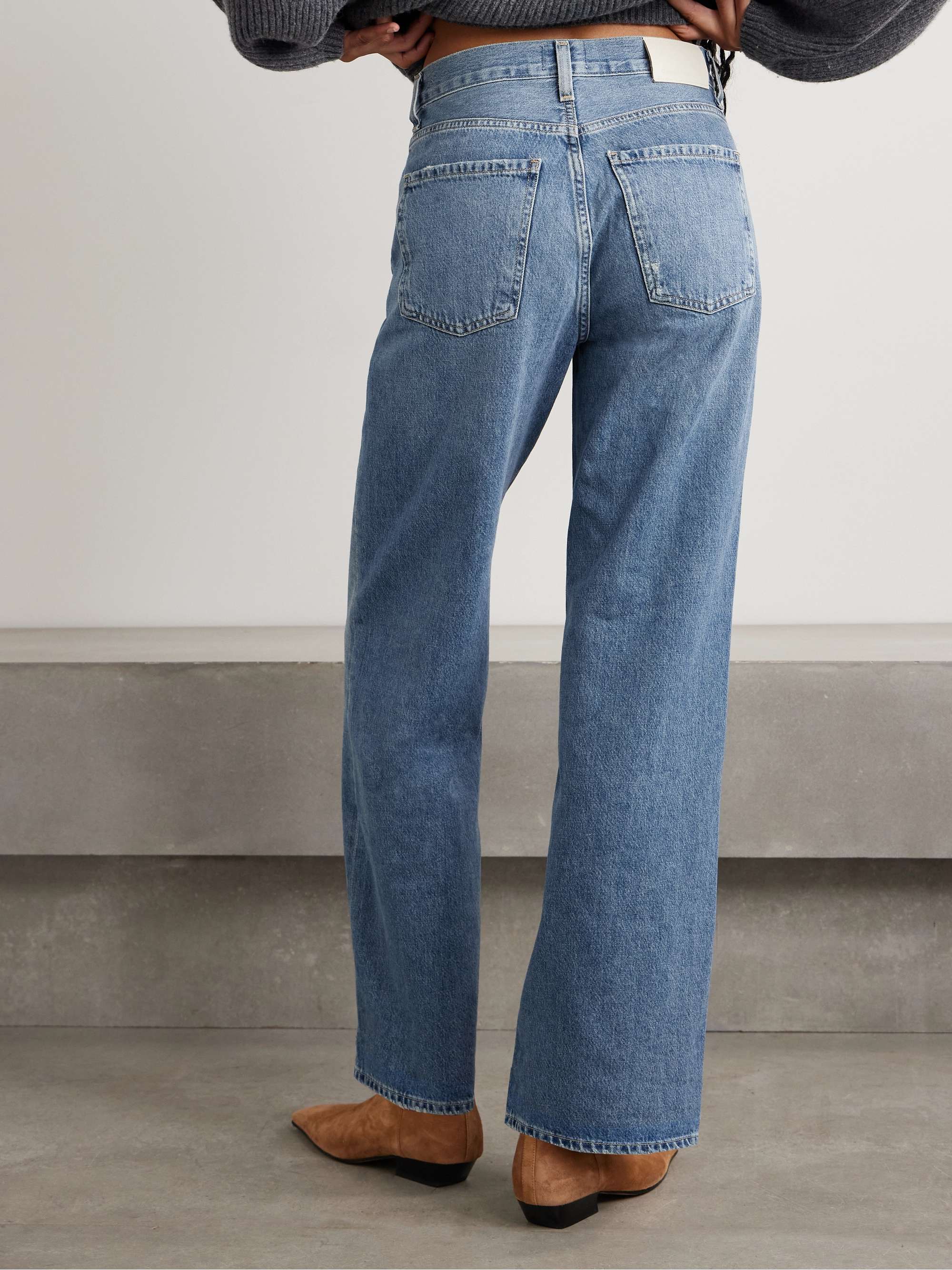 Annina high-rise wide-leg jeans view