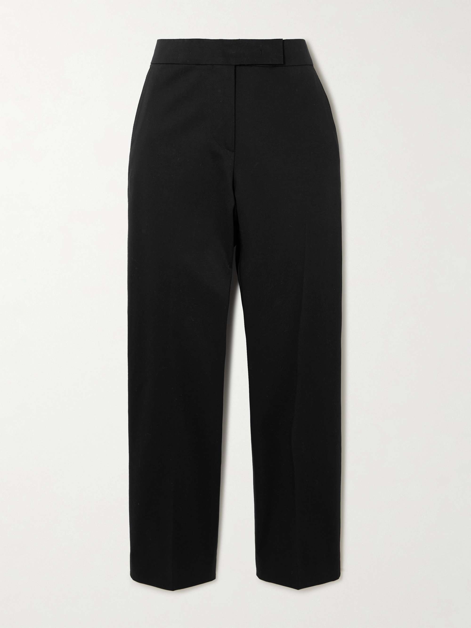 Okra cotton-blend flared pants hero visual