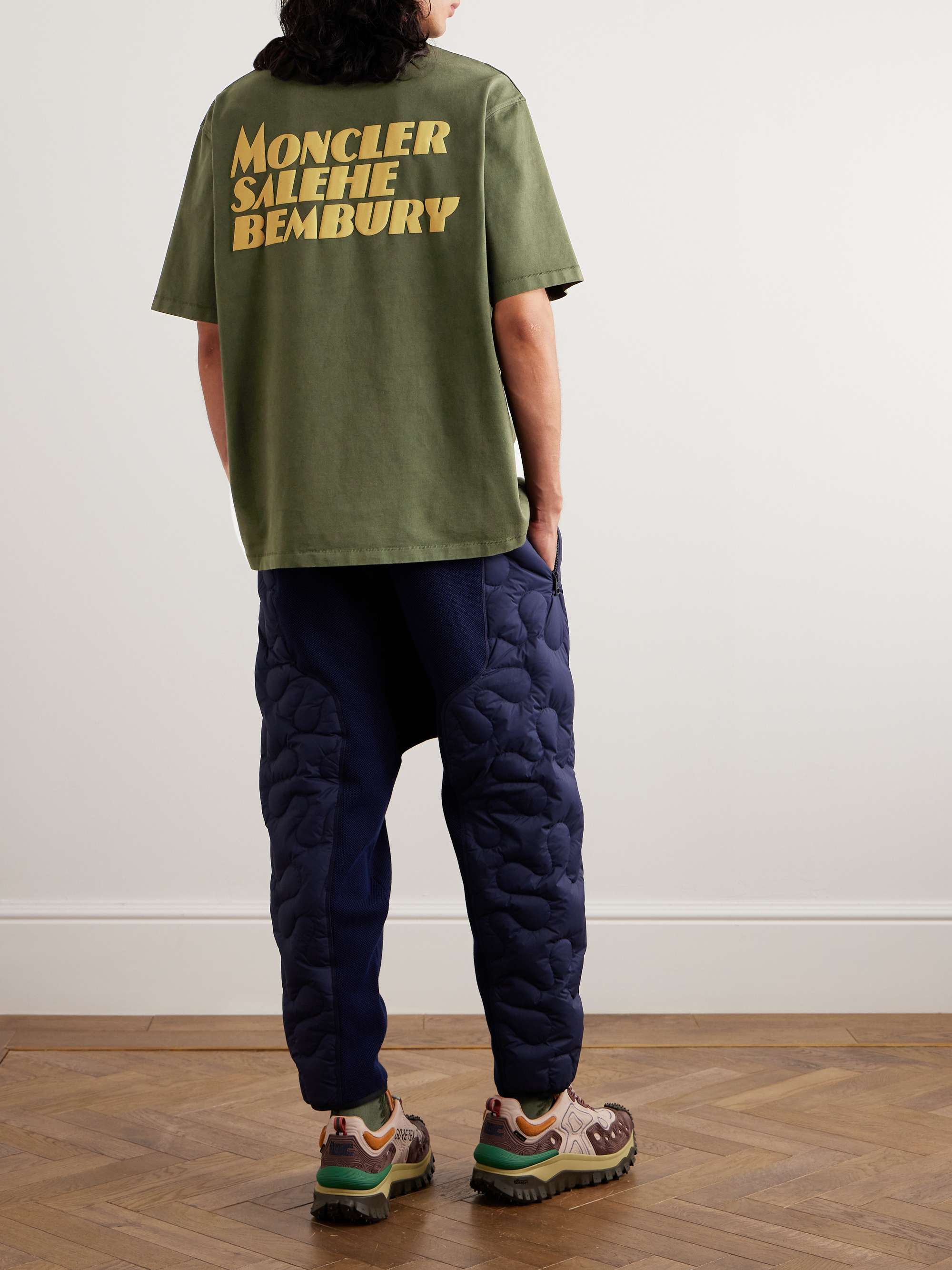 + Salehe Bembury Logo-Print Cotton-Jersey T-Shirt view