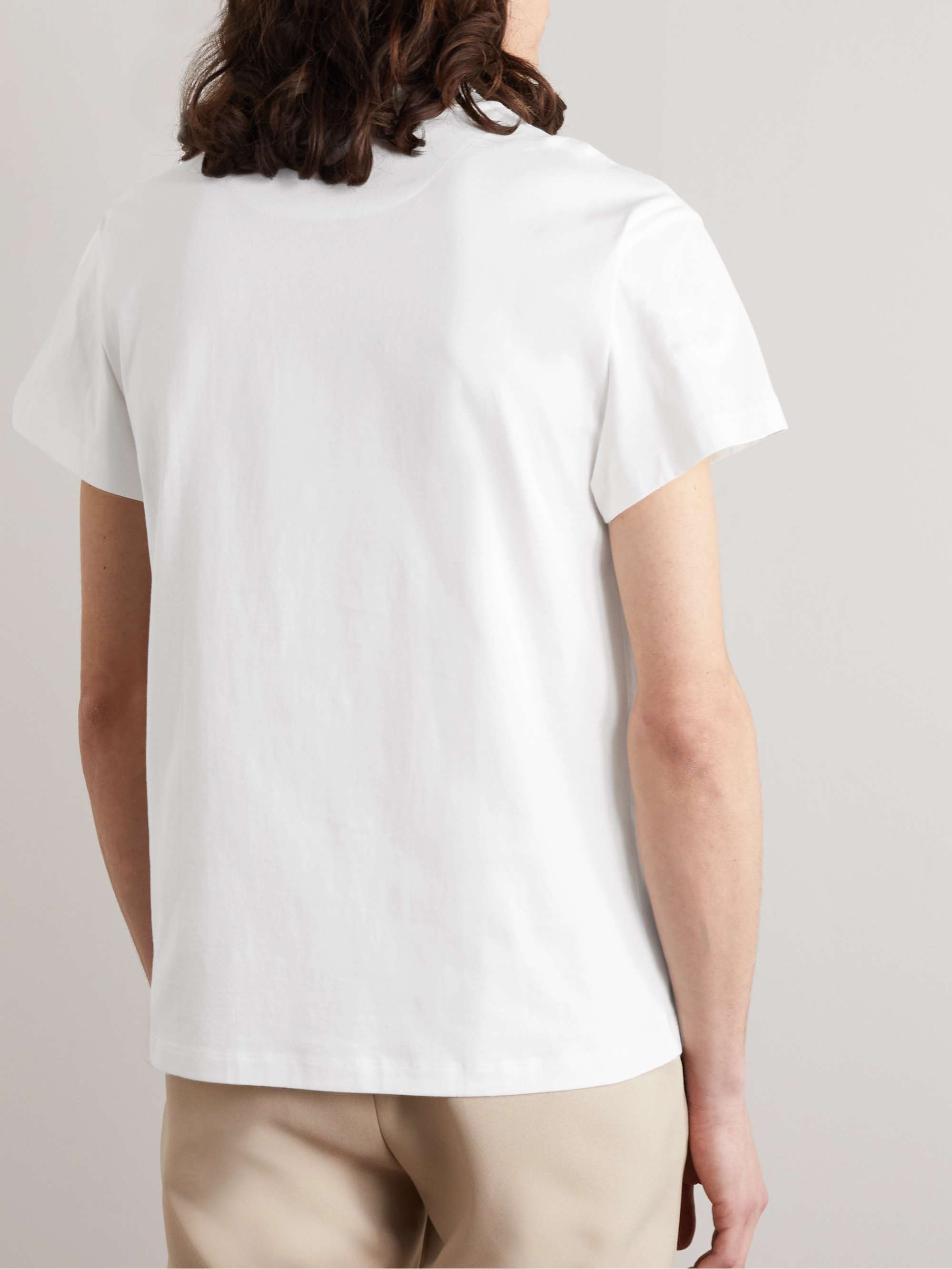 Set of Three Organic Cotton-Jersey T-Shirt view