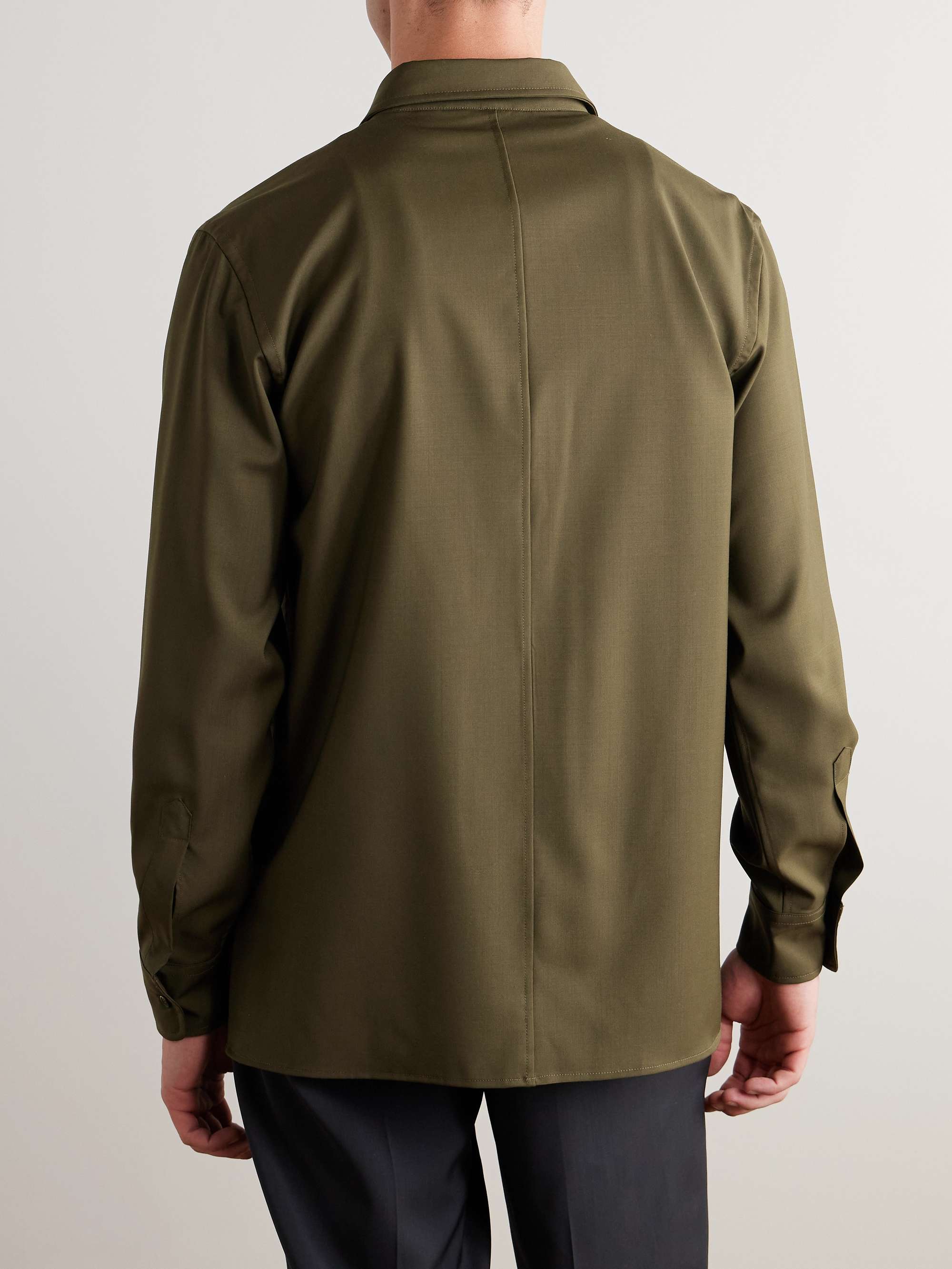 Den Virgin Wool Shirt view