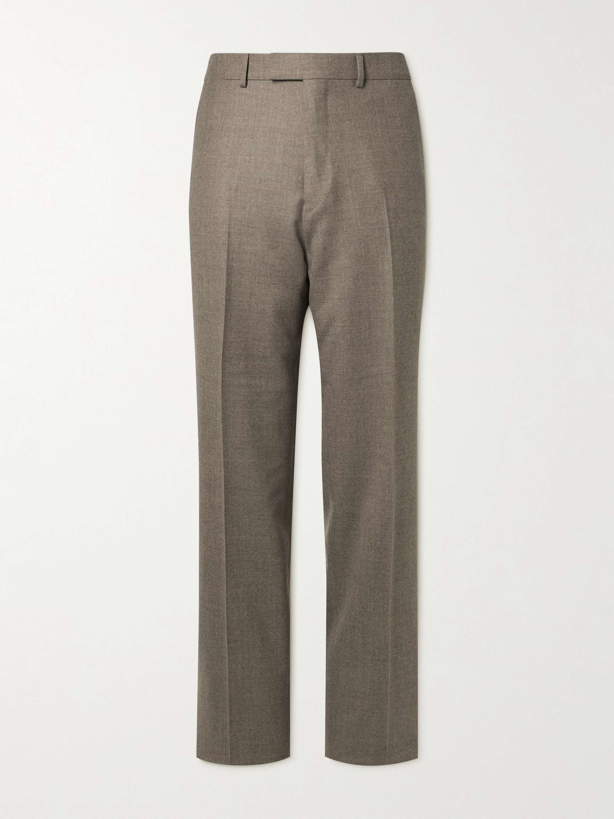 Jacey Straight-Leg Virgin Wool Trousers hero visual