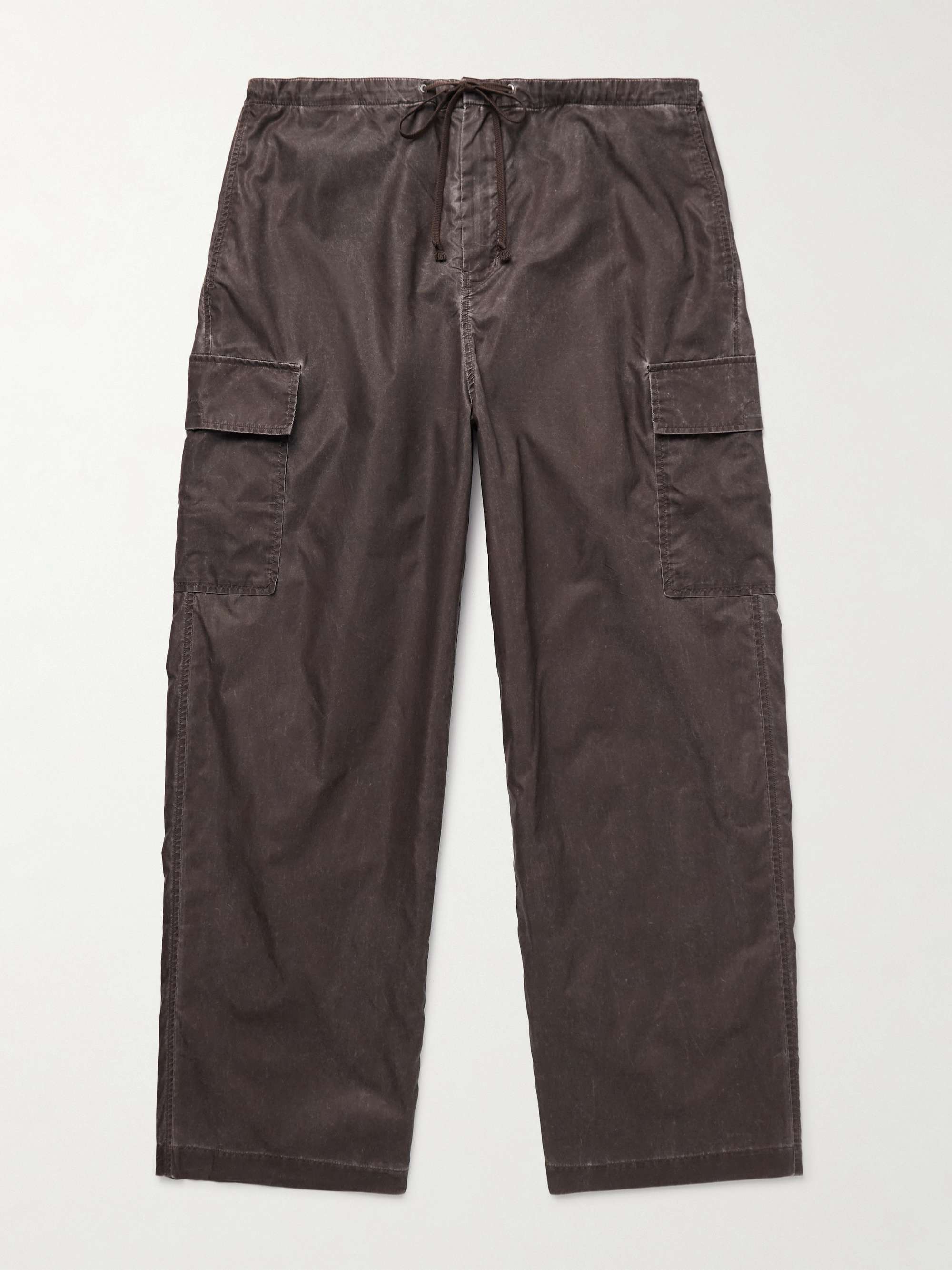 Way Straight-Leg Shell Drawstring Cargo Trousers hero visual