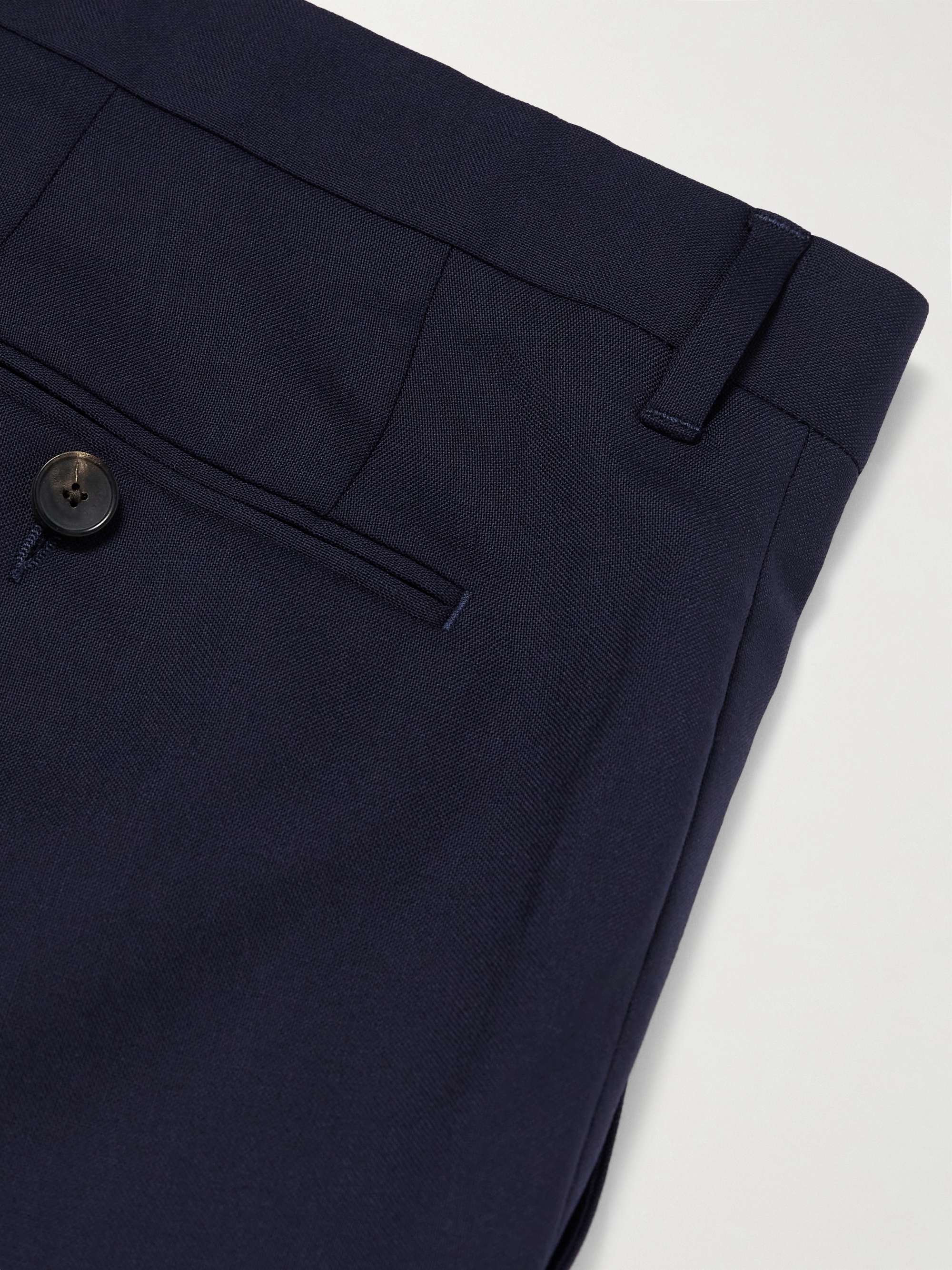 Phillip Straight-Leg Virgin Wool Suit Trousers view