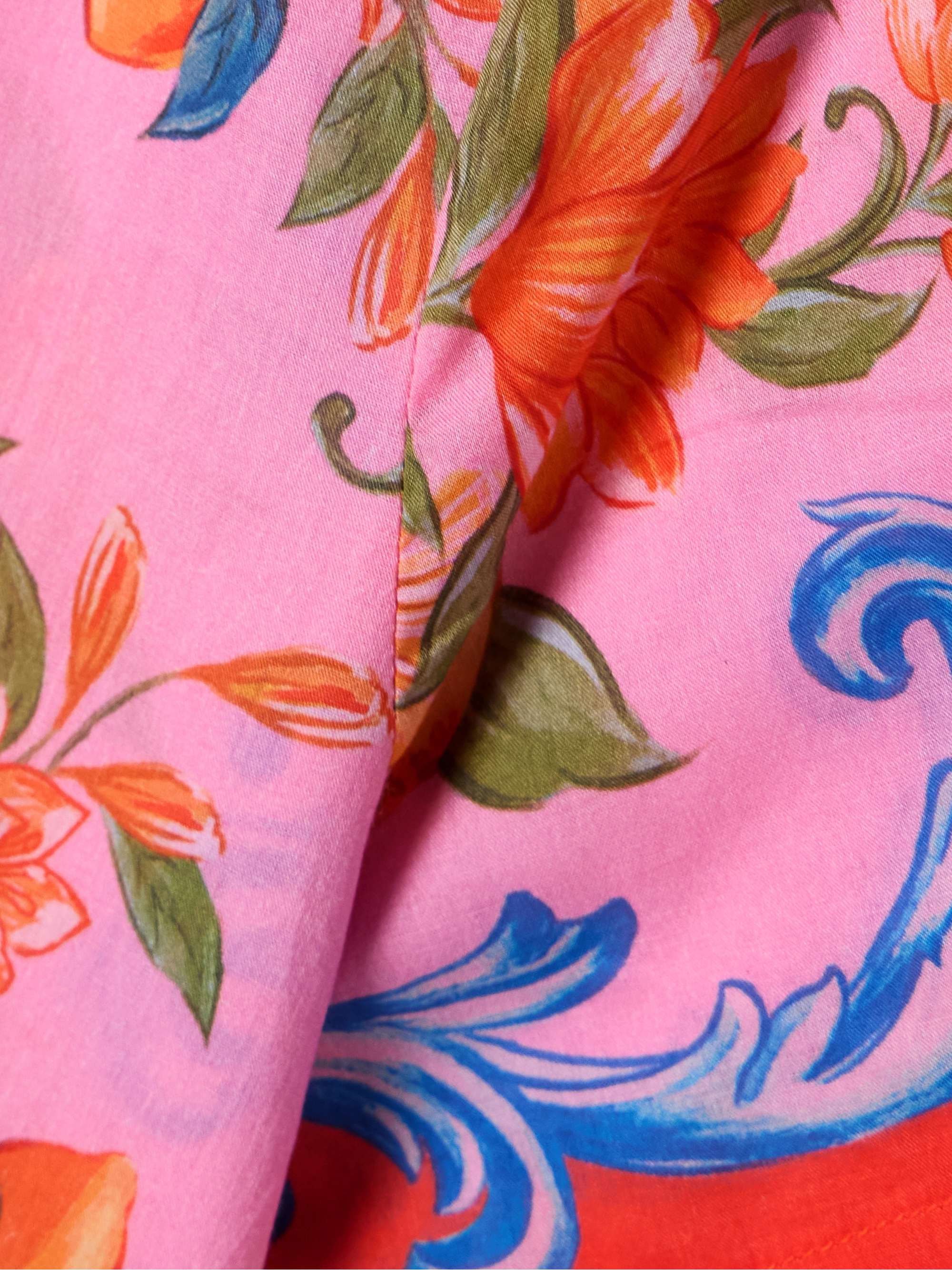 Sicily printed cotton-voile shirt view
