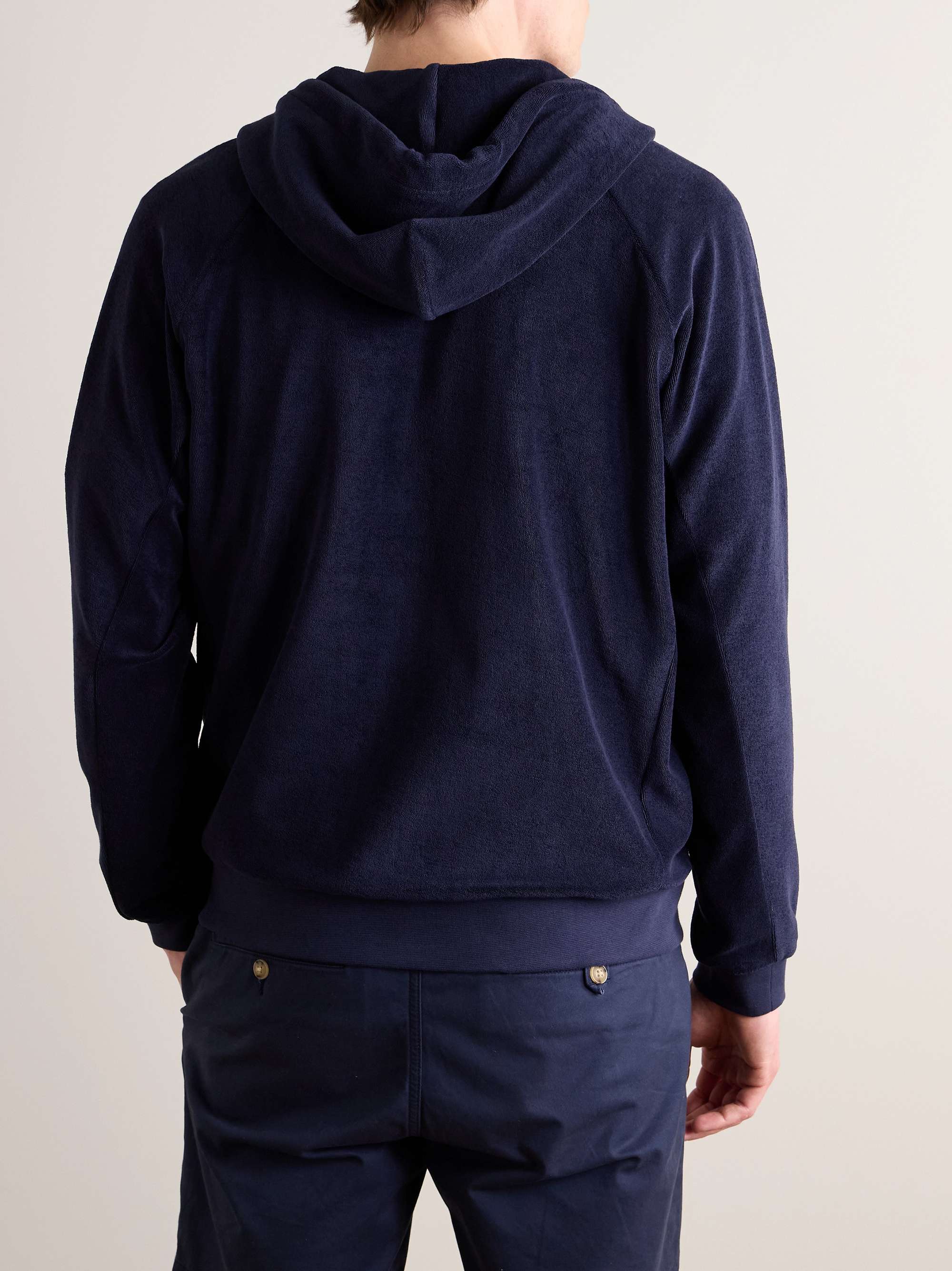 Organic Cotton-Terry Zip-Up Hoodie view