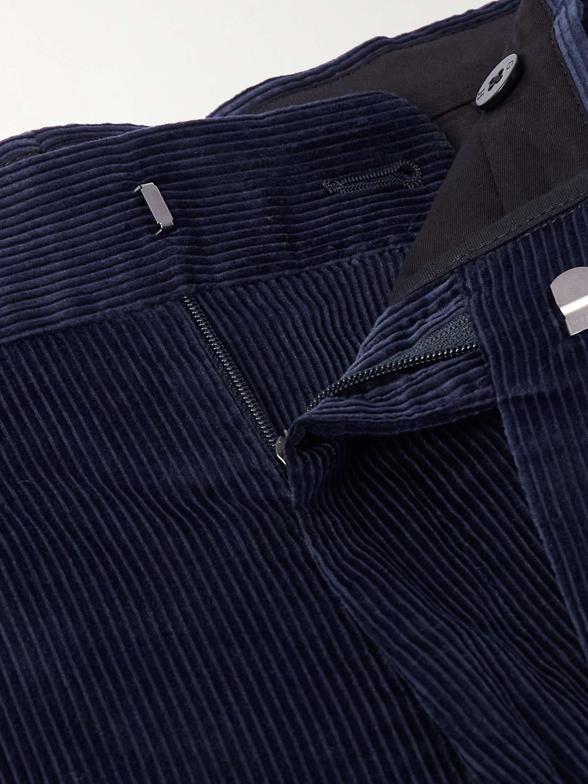 Sebastian Straight-Leg Cotton-Corduroy Suit Trousers view