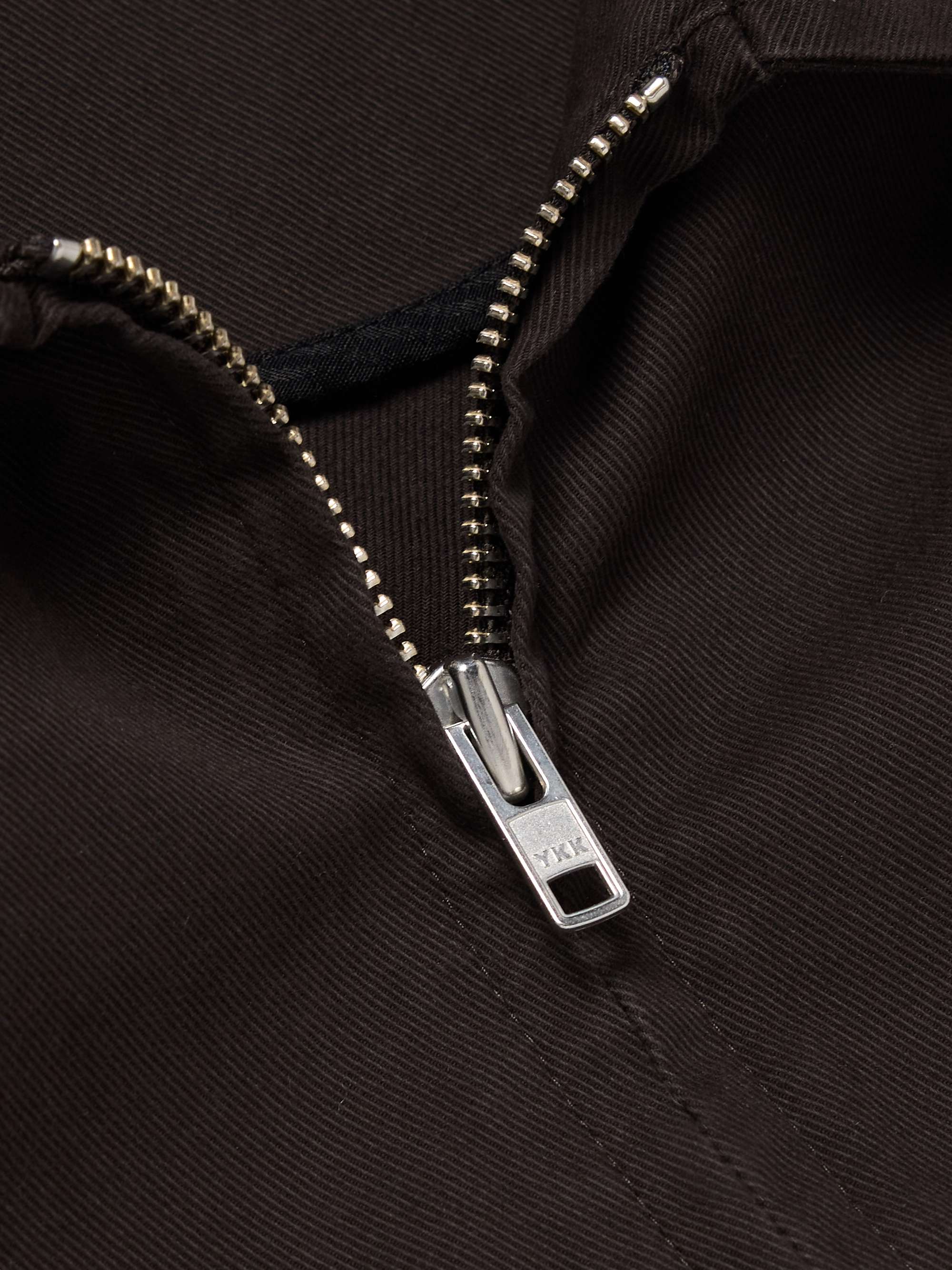 Work Logo-Appliquéd Cotton-Blend Twill Jacket view