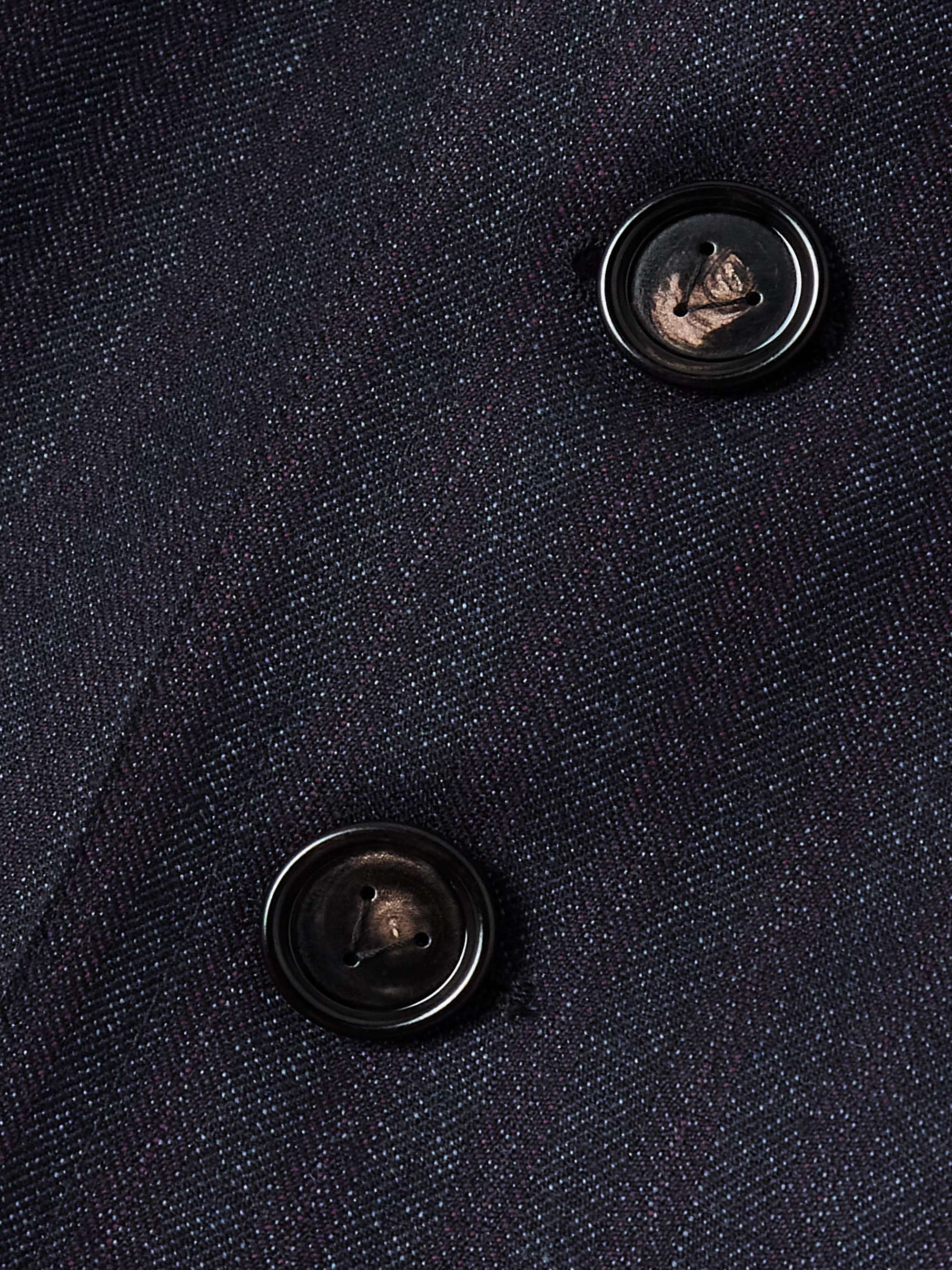 Belted wool waistcoat view