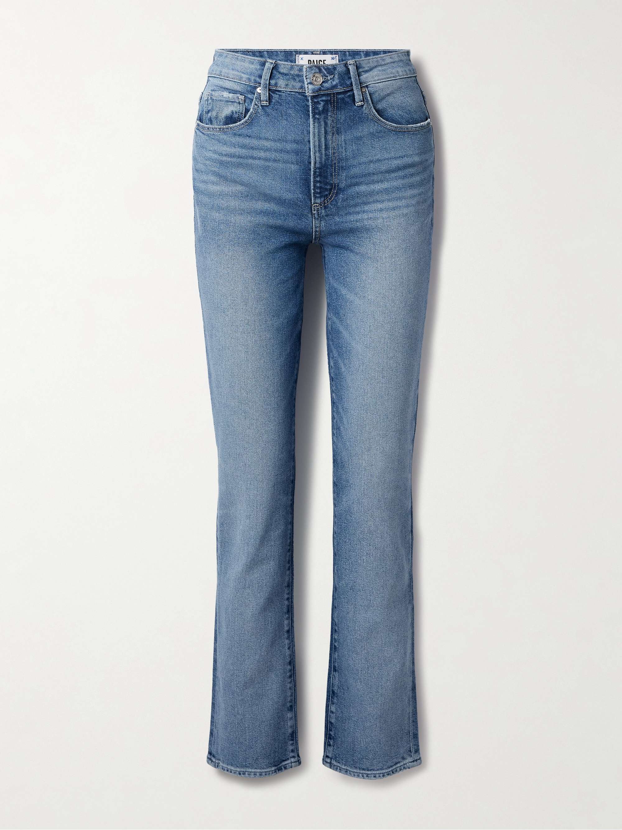 Stella high-rise straight-leg jeans hero visual