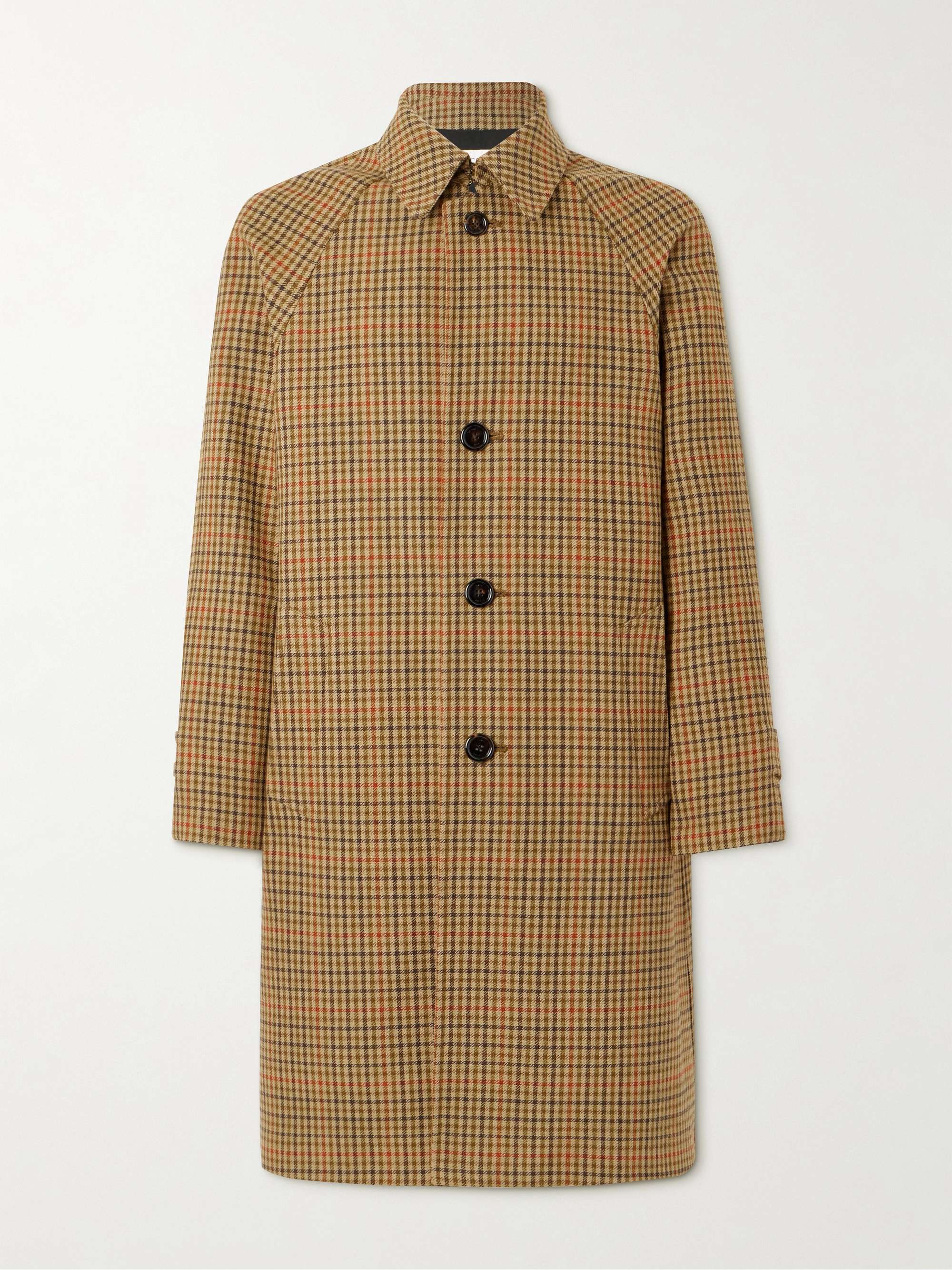 Checked Wool Coat hero visual