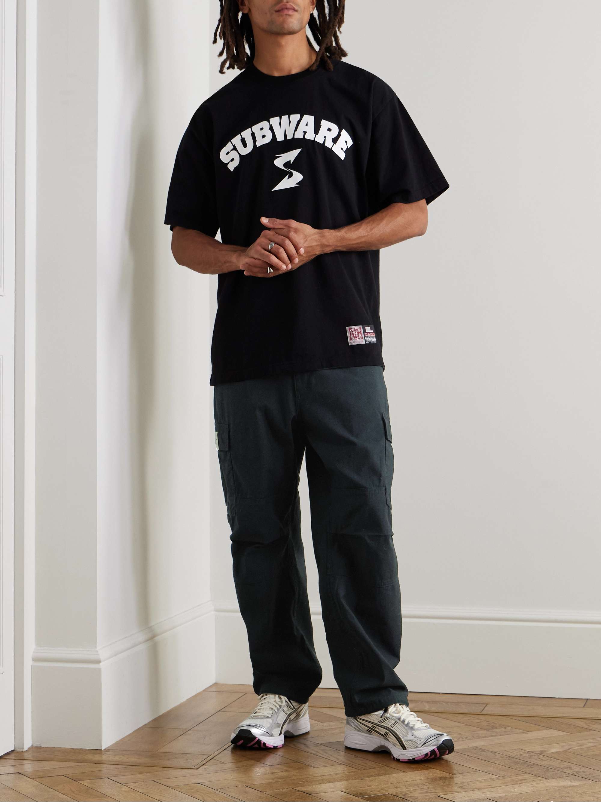 BDU Wide-Leg Cotton-Blend CORDURA®︎ Cargo Trousers view