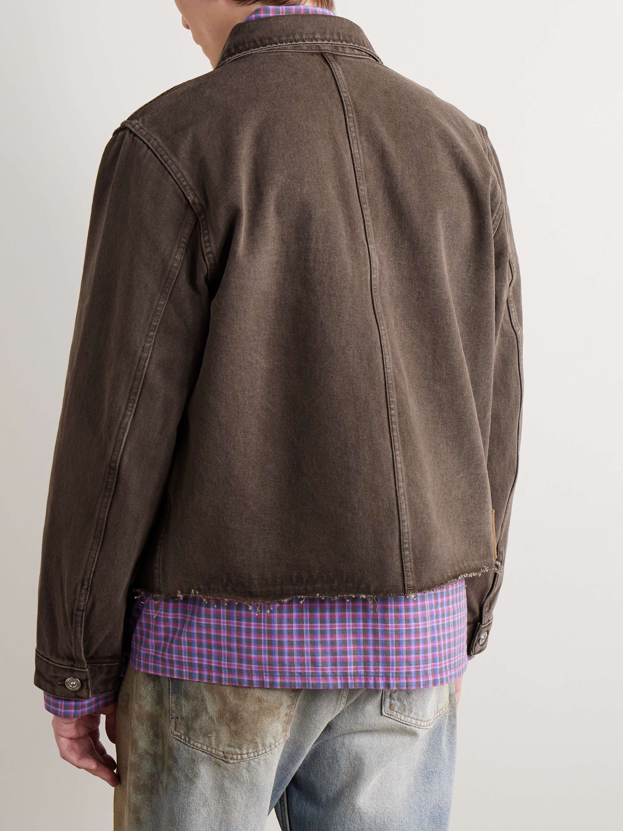 Rebirth Distressed Denim Jacket view