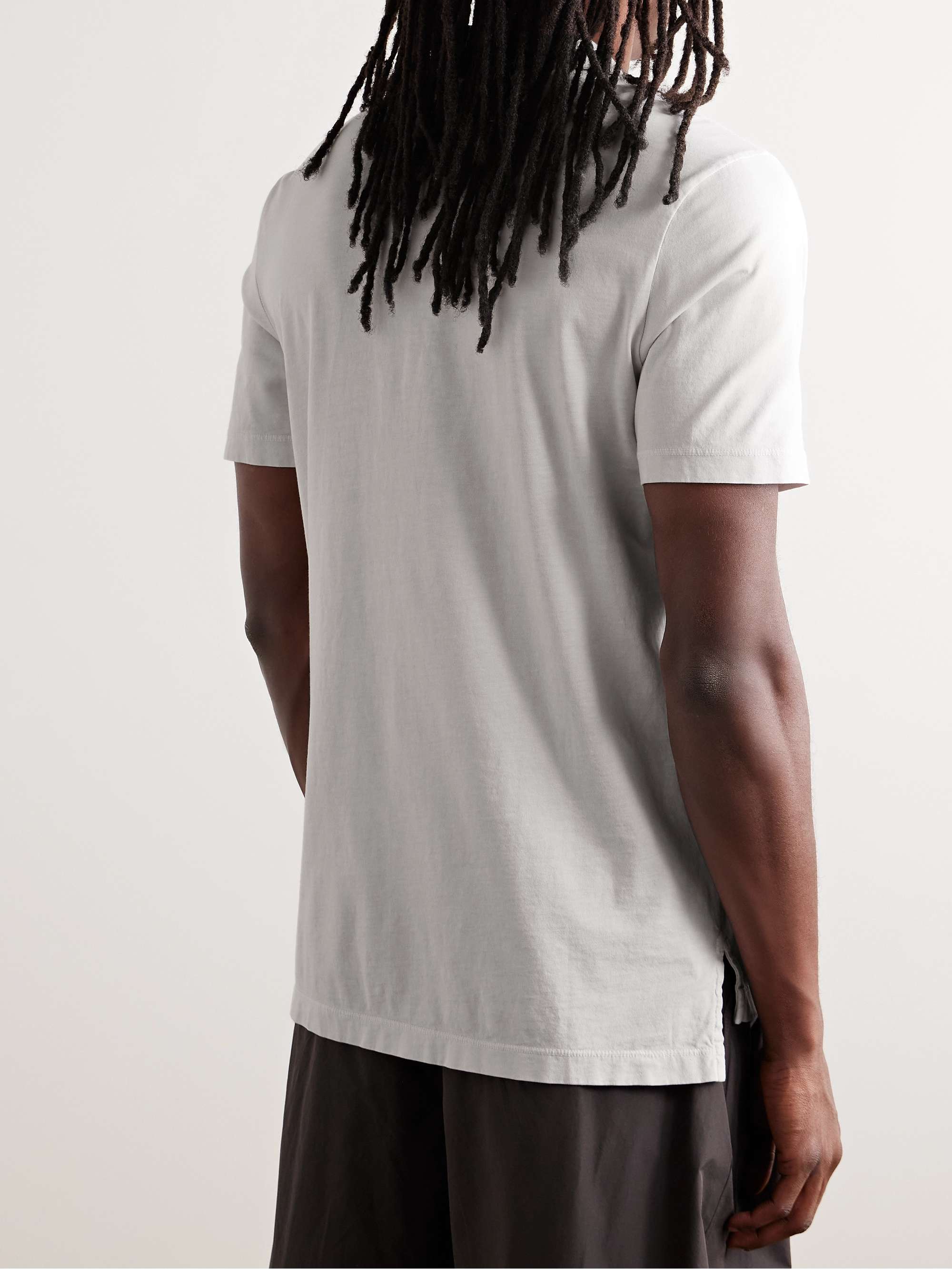 Slim-Fit Cotton-Jersey Polo Shirt view